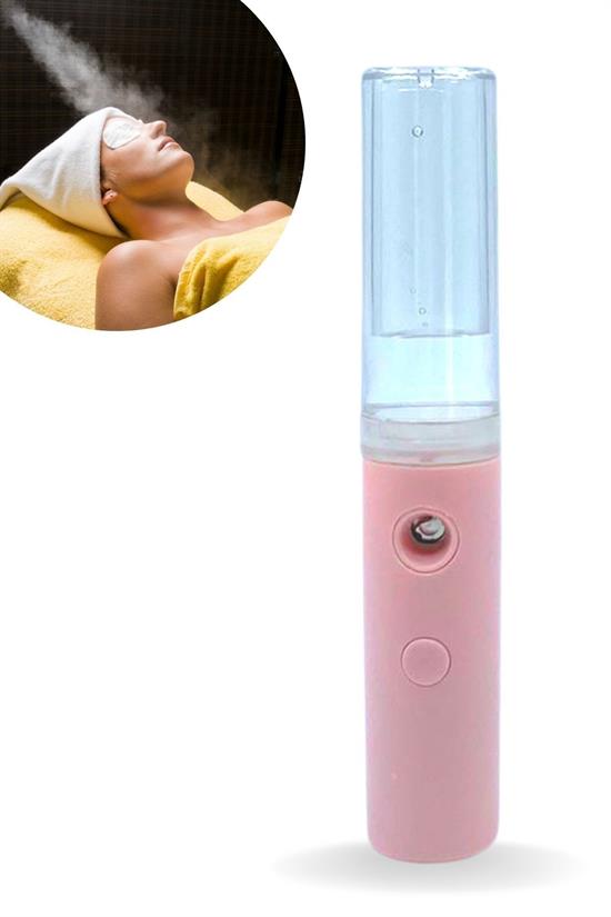 El Tipi Taşınabilir Hava Nemlendirici Sprey USB  Kablolu Mini Buhar Püskürtücü Yüz Spreyi