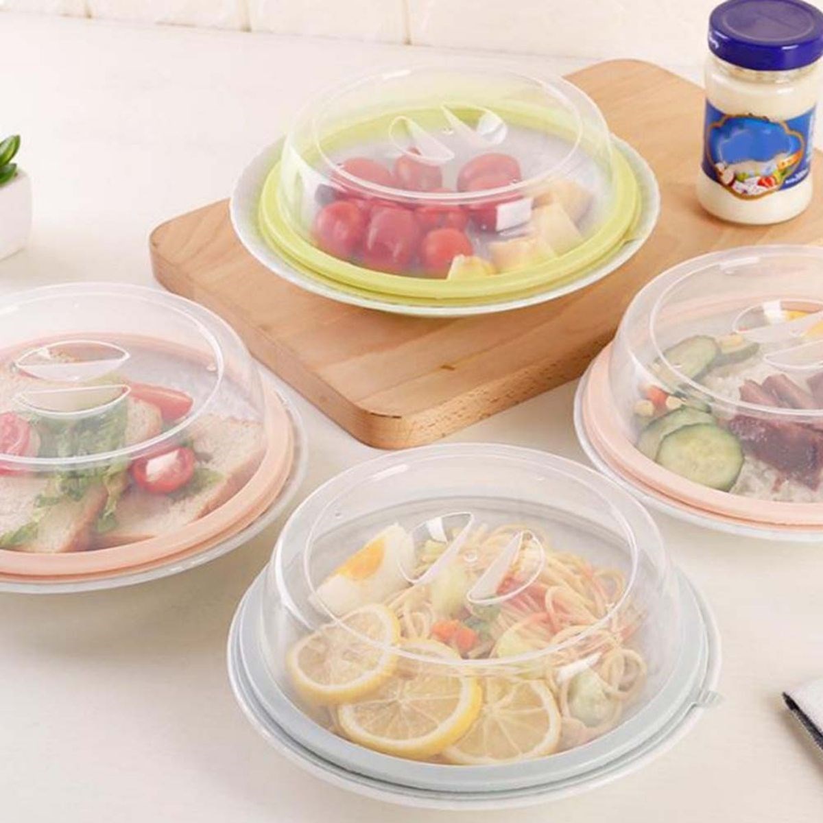 Gıda Koruma Kapağı Güçlü Sızdırmaz Koku Yapmaz Kapak