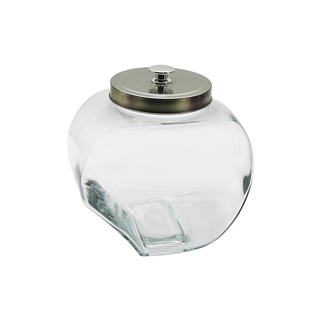 HAPPY ORTA METAL KAPAKLI CAM KAVANOZ