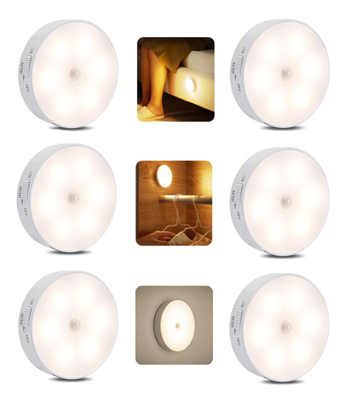 Hareket Sensörü Dolap Altı Aydınlatması USB Şarj Edilebilir LED