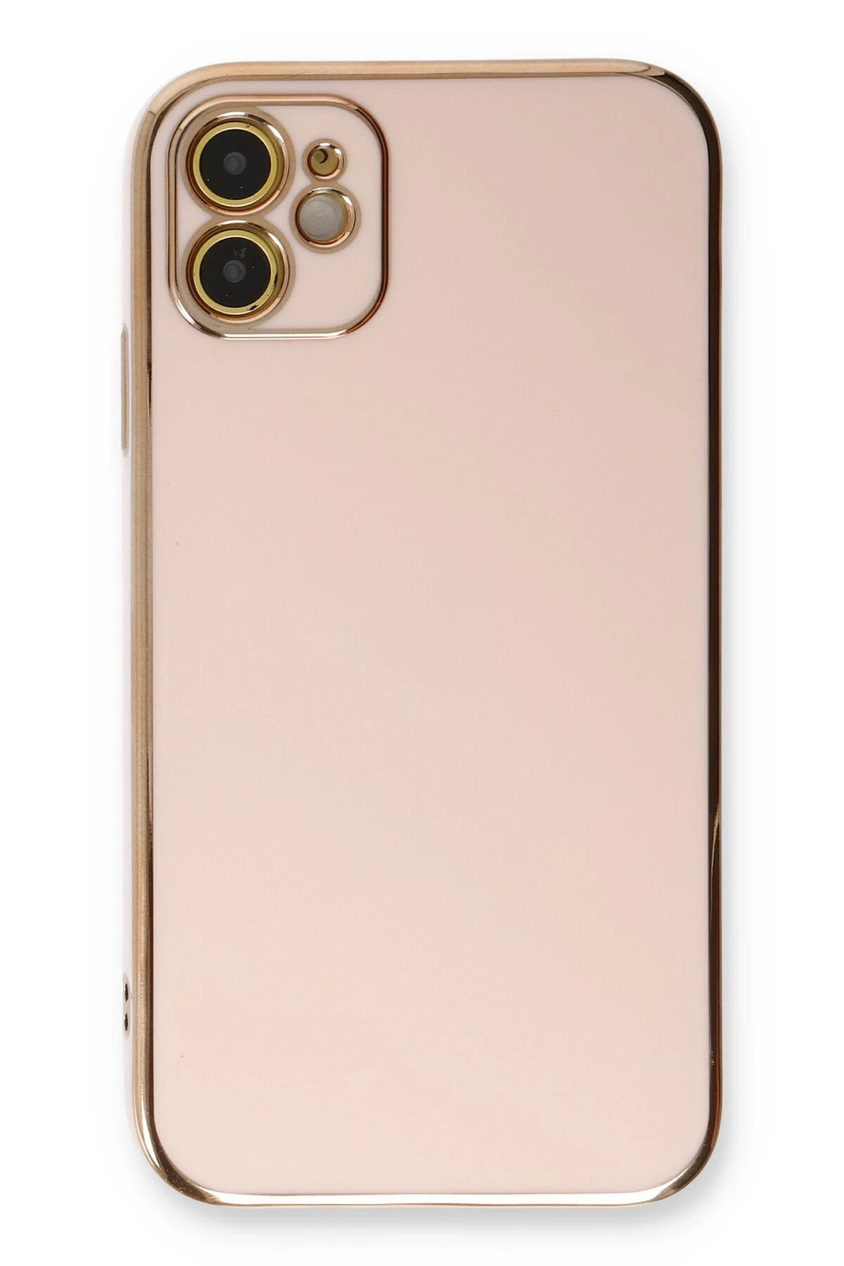 iPhone 11 Kılıf Volet Silikon - Pembe
