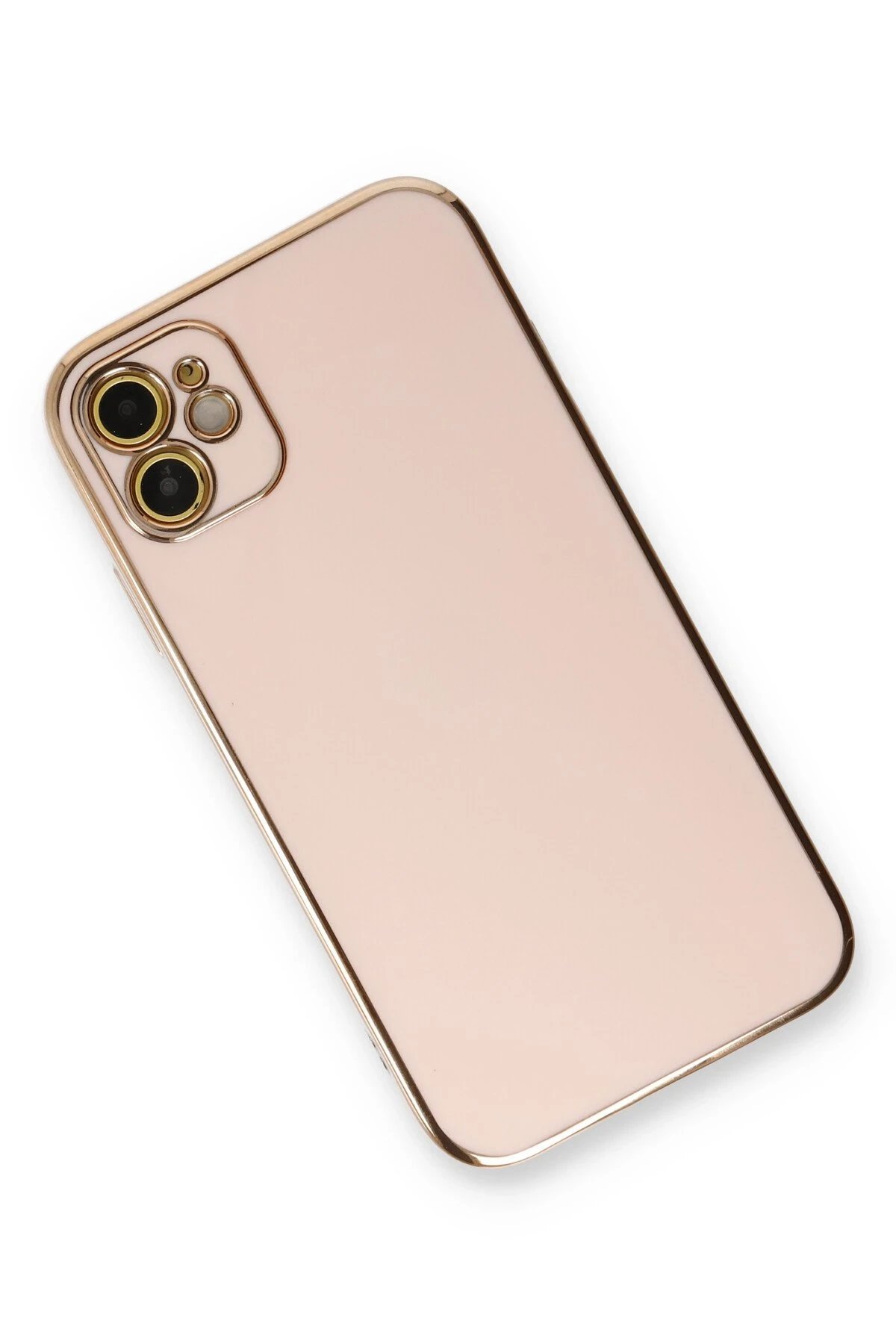 iPhone 11 Kılıf Volet Silikon - Pembe