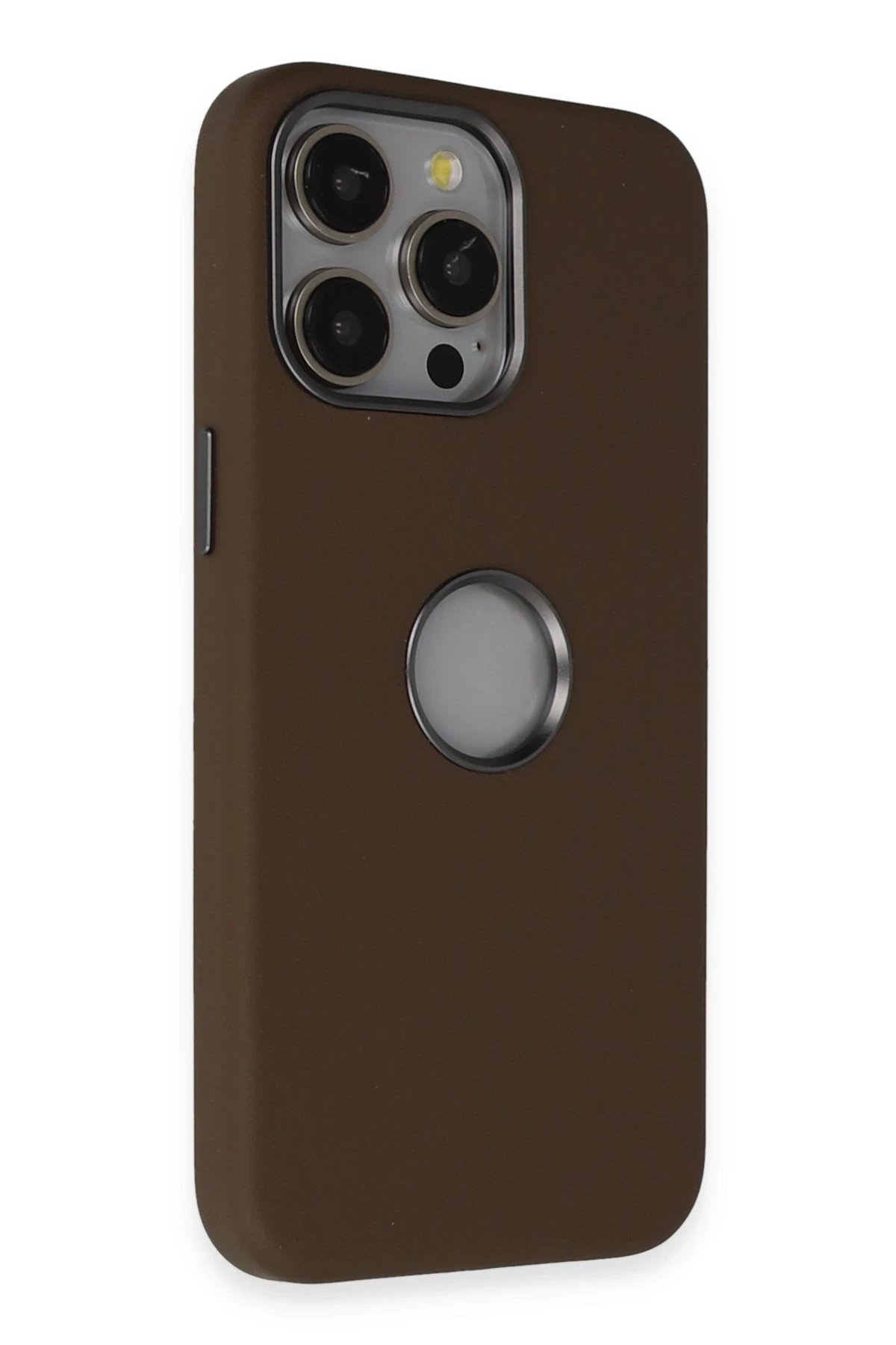 iPhone 15 Pro Max Oriji Kapak - Kahverengi