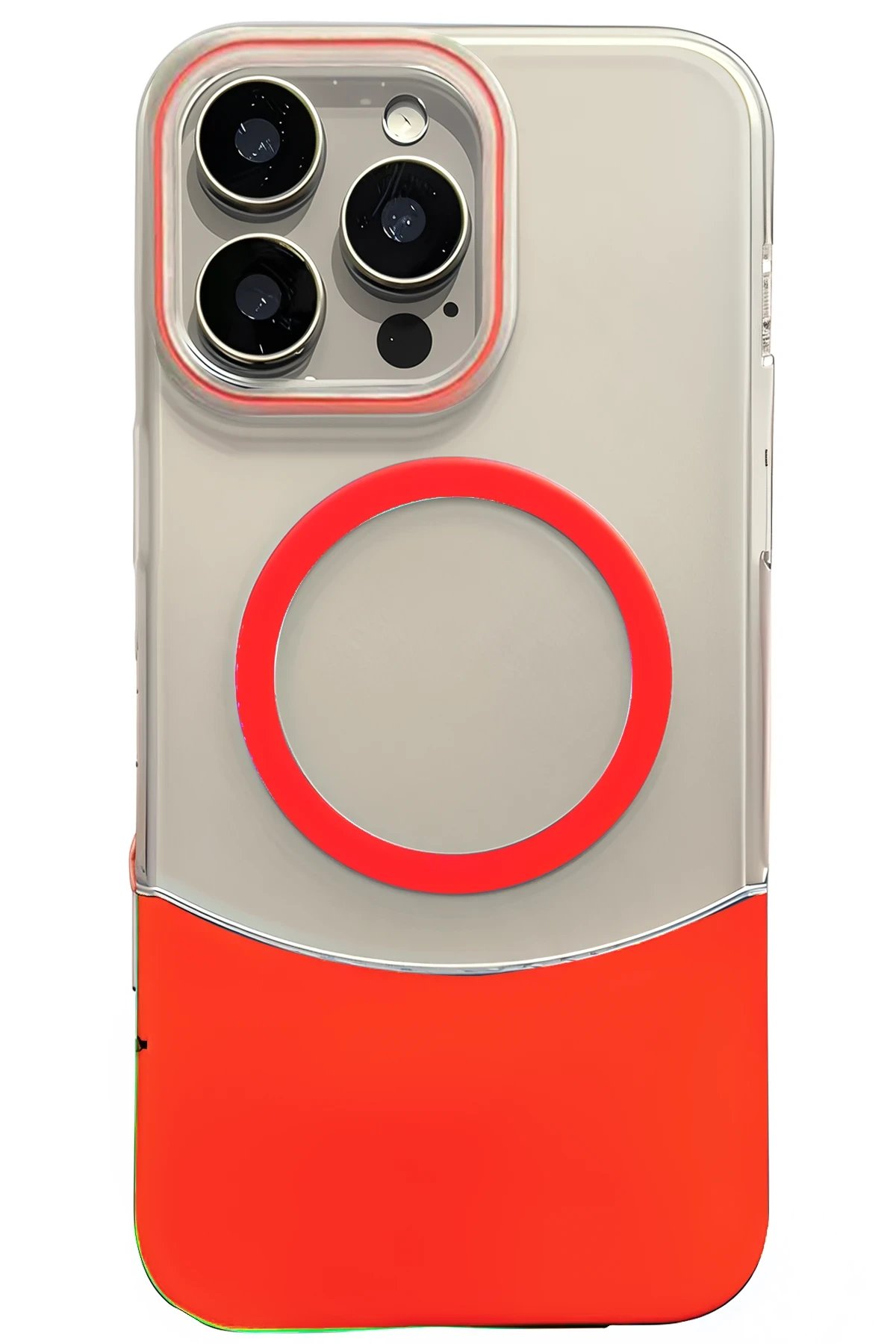 Joko Apple iPhone 16 Pro Max Velar Magsafe Kapak - Kırmızı