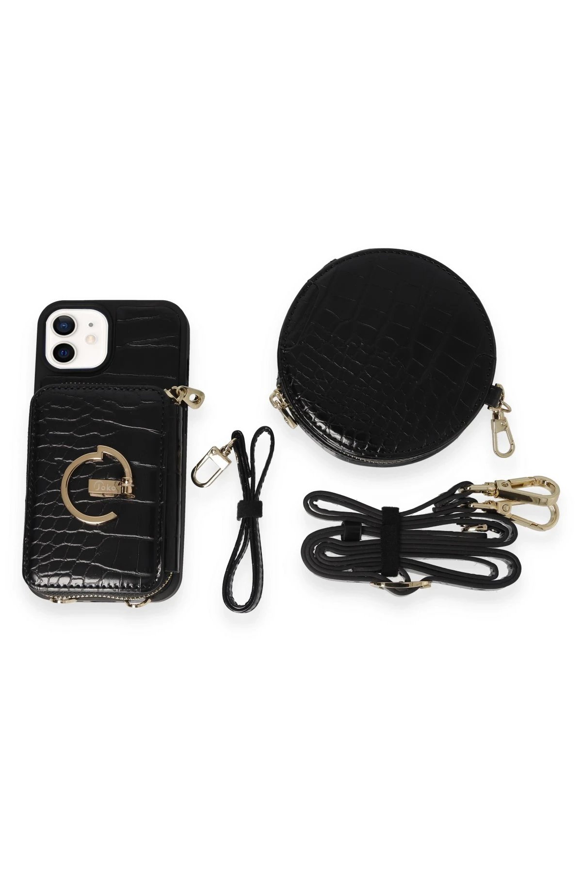 Joko iPhone 11 Kılıf Ermes Kapak - Siyah