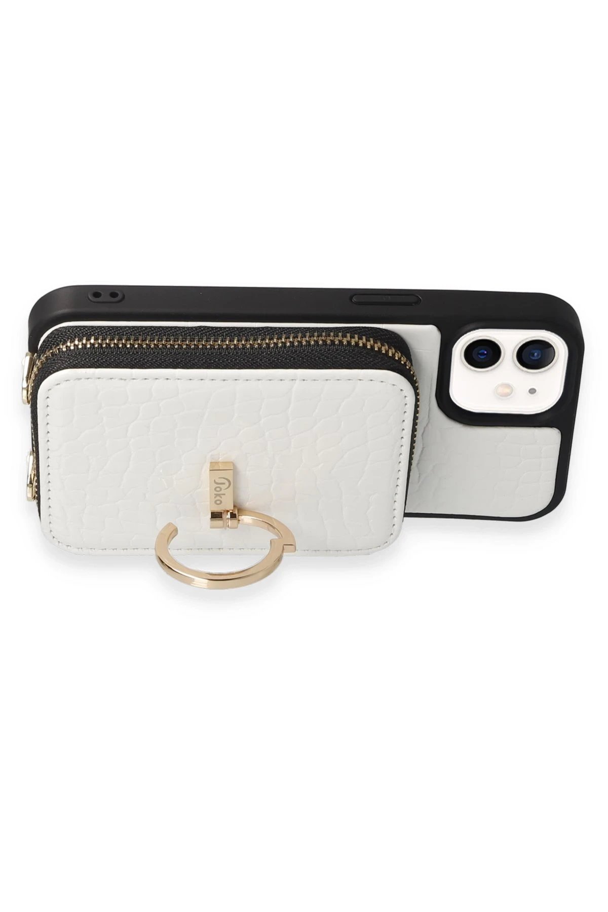 Joko iPhone 11 Kılıf Ermes Kapak - Beyaz