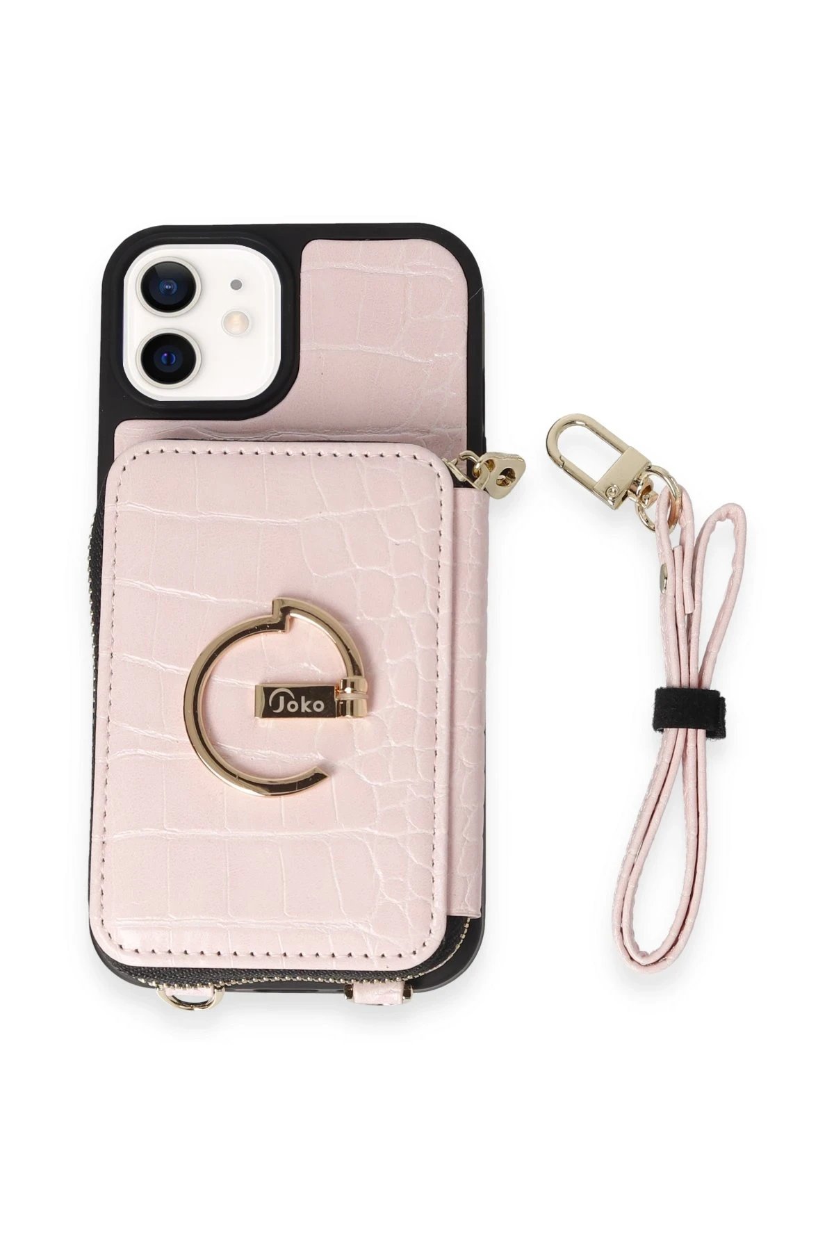 Joko iPhone 11 Kılıf Ermes Kapak - Pembe