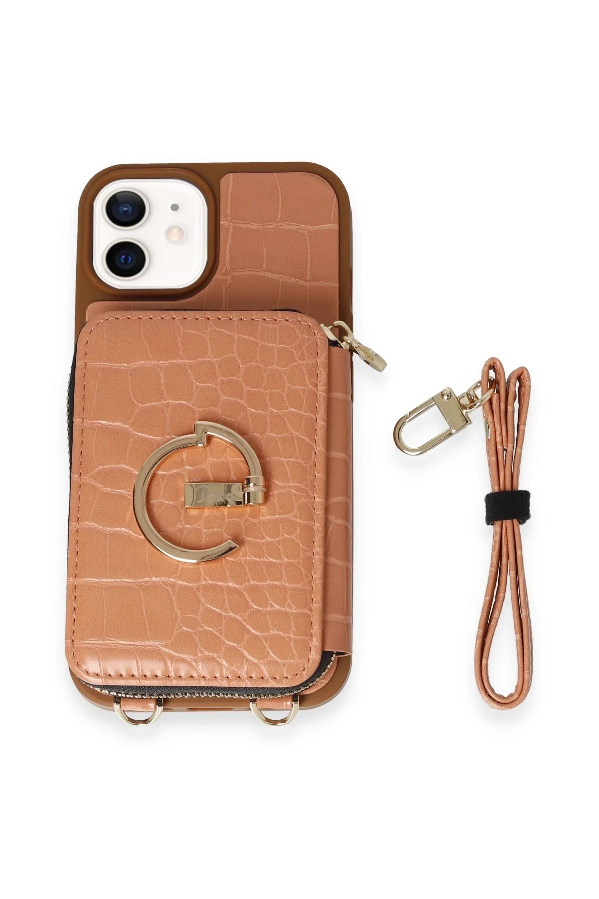 Joko iPhone 11 Kılıf Ermes Kapak - Açık Kırmızı