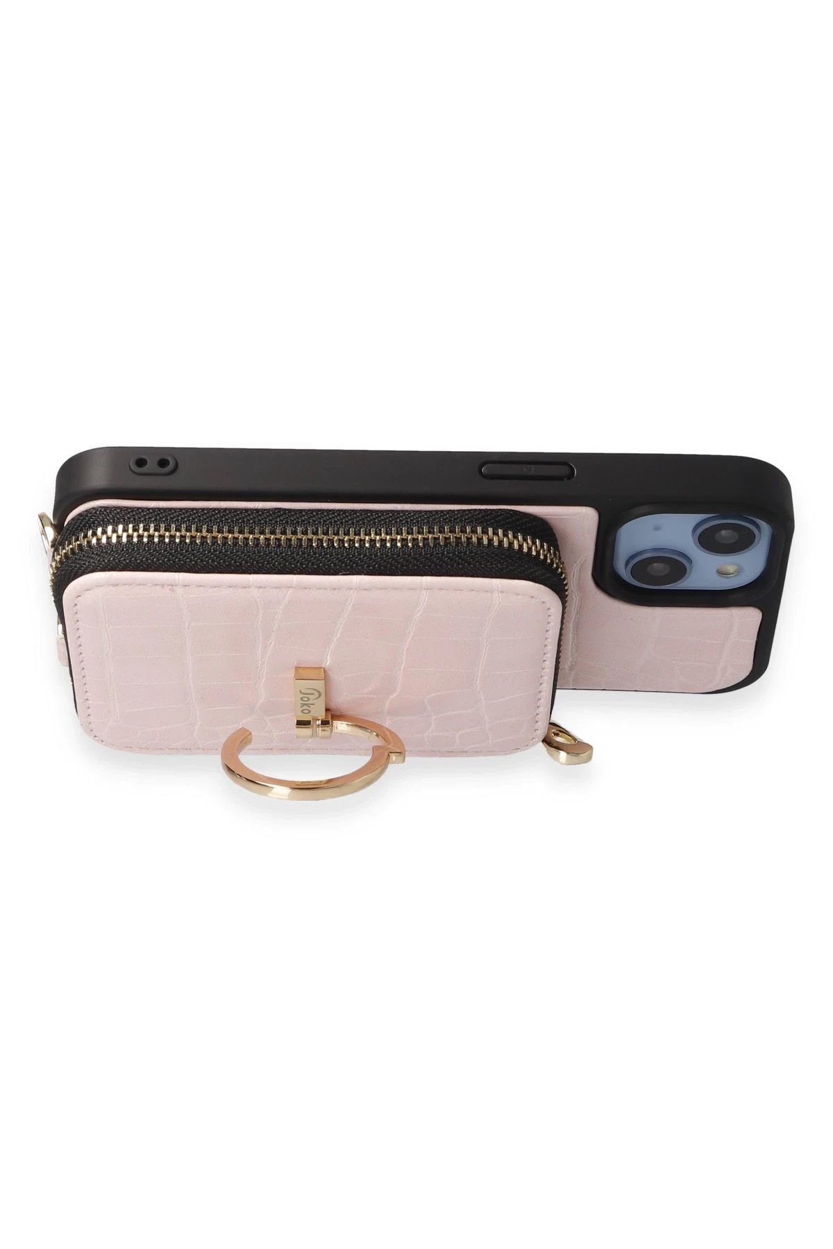 Joko iPhone 13 Pro Kılıf Ermes Kapak - Pembe