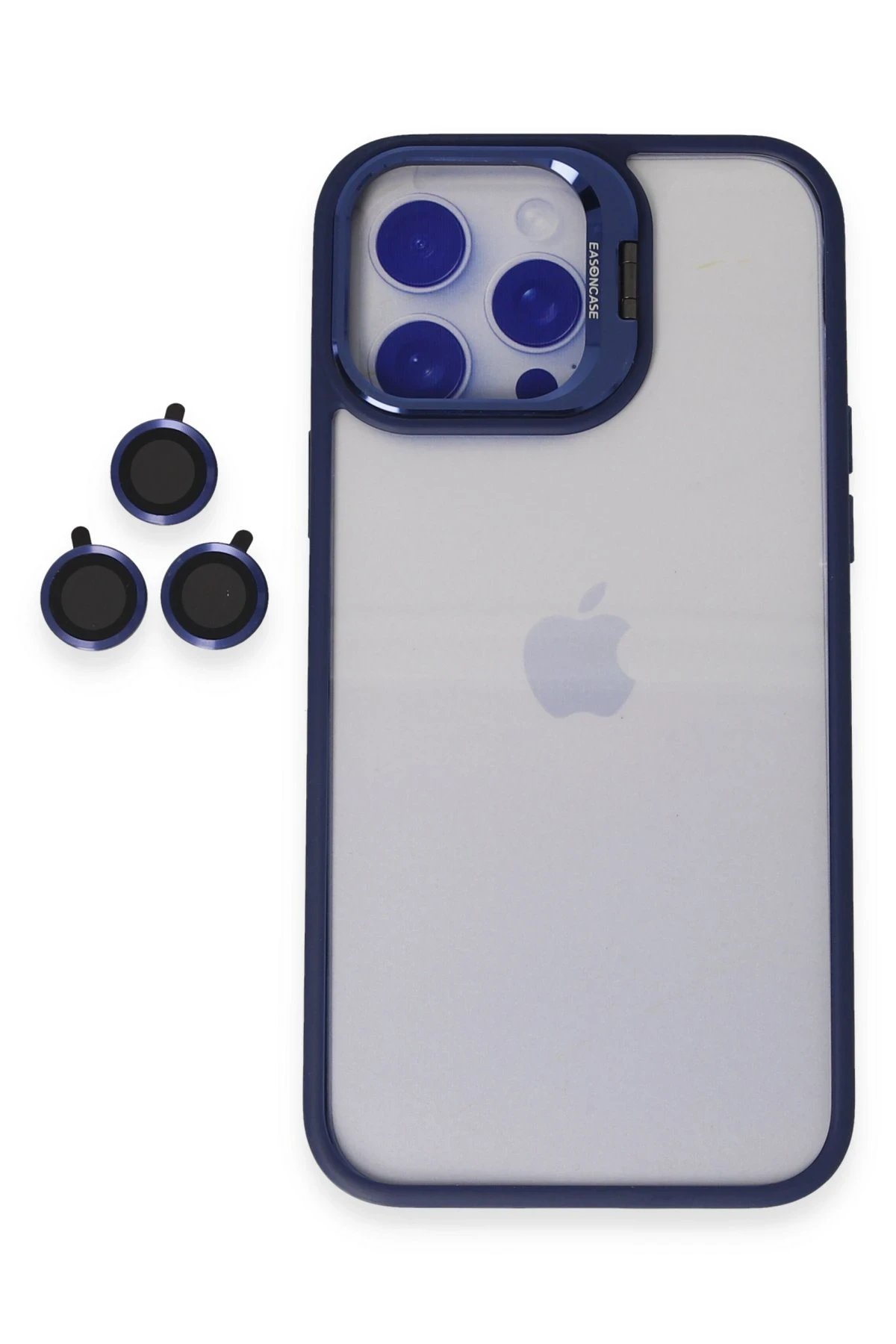 Joko iPhone 15 Pro Max Kılıf Roblox Lens Standlı Kapak - Lacivert