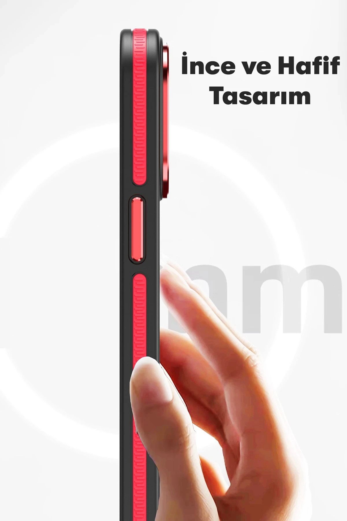 Joko iPhone 15 Winner Magsafe Kapak - Kırmızı