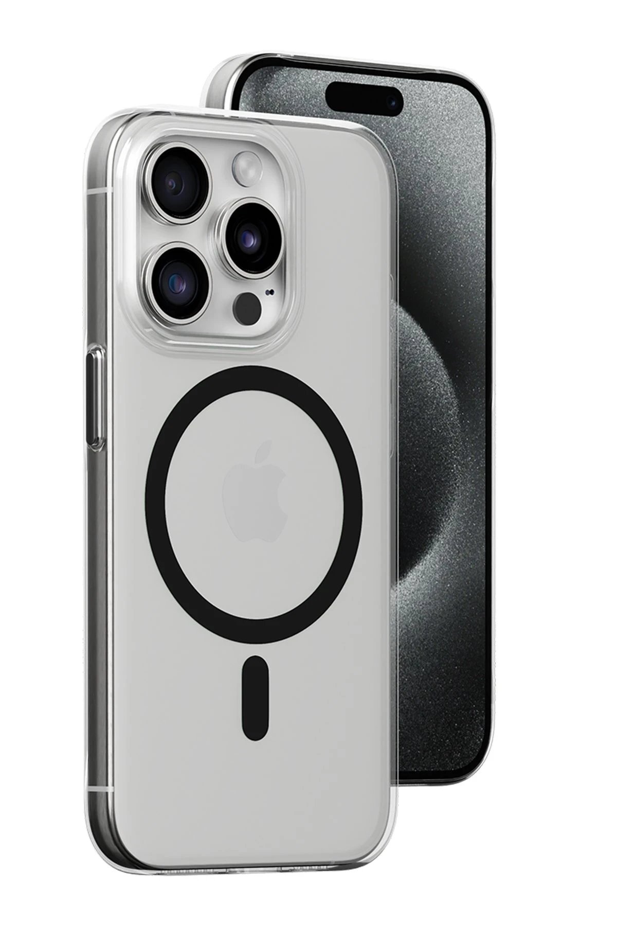 Joko iPhone 15 Pro Kılıf Bubble Magsafe Kapak - Siyah