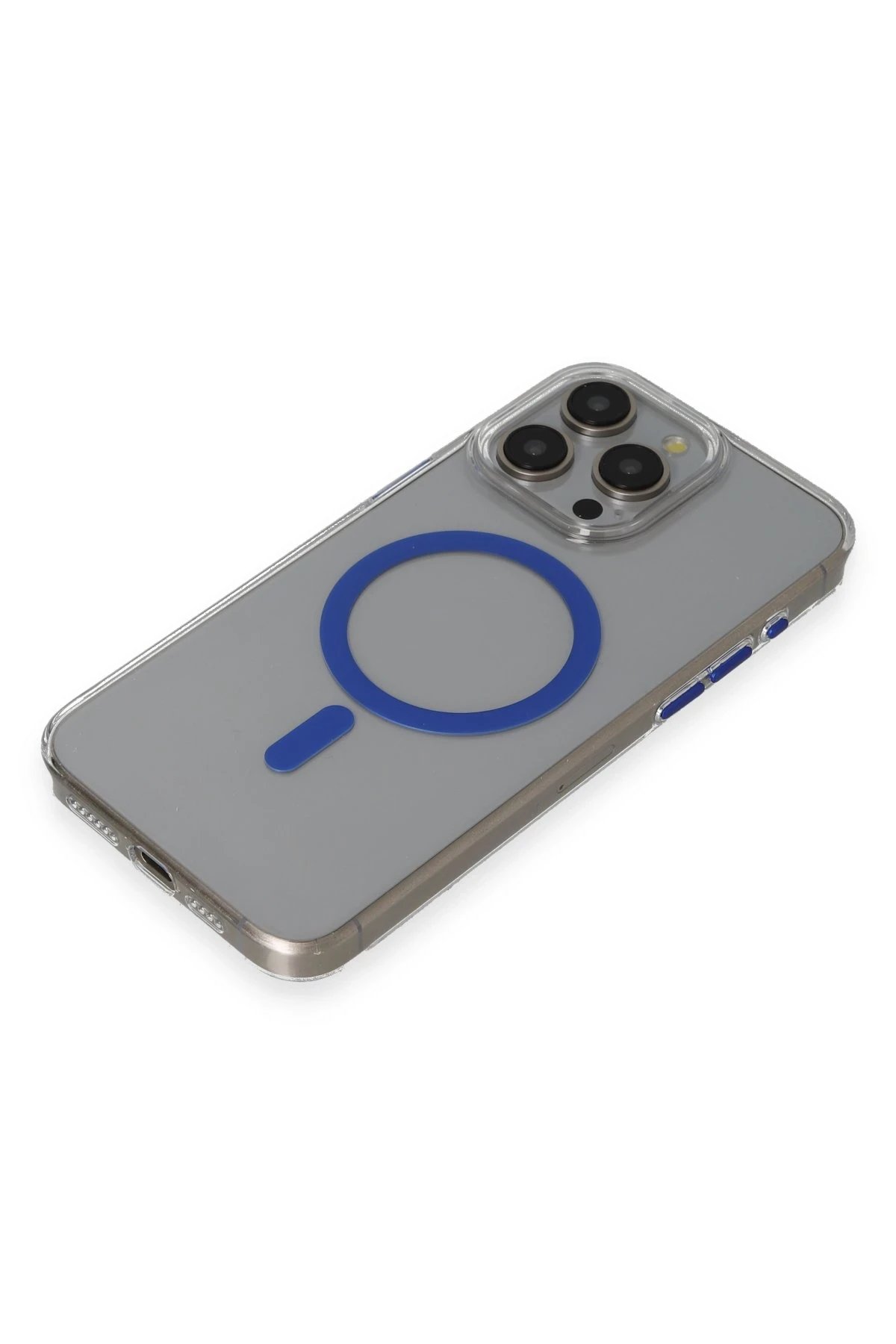 Joko iPhone 15 Pro Max Bubble Magsafe Kapak - Lacivert