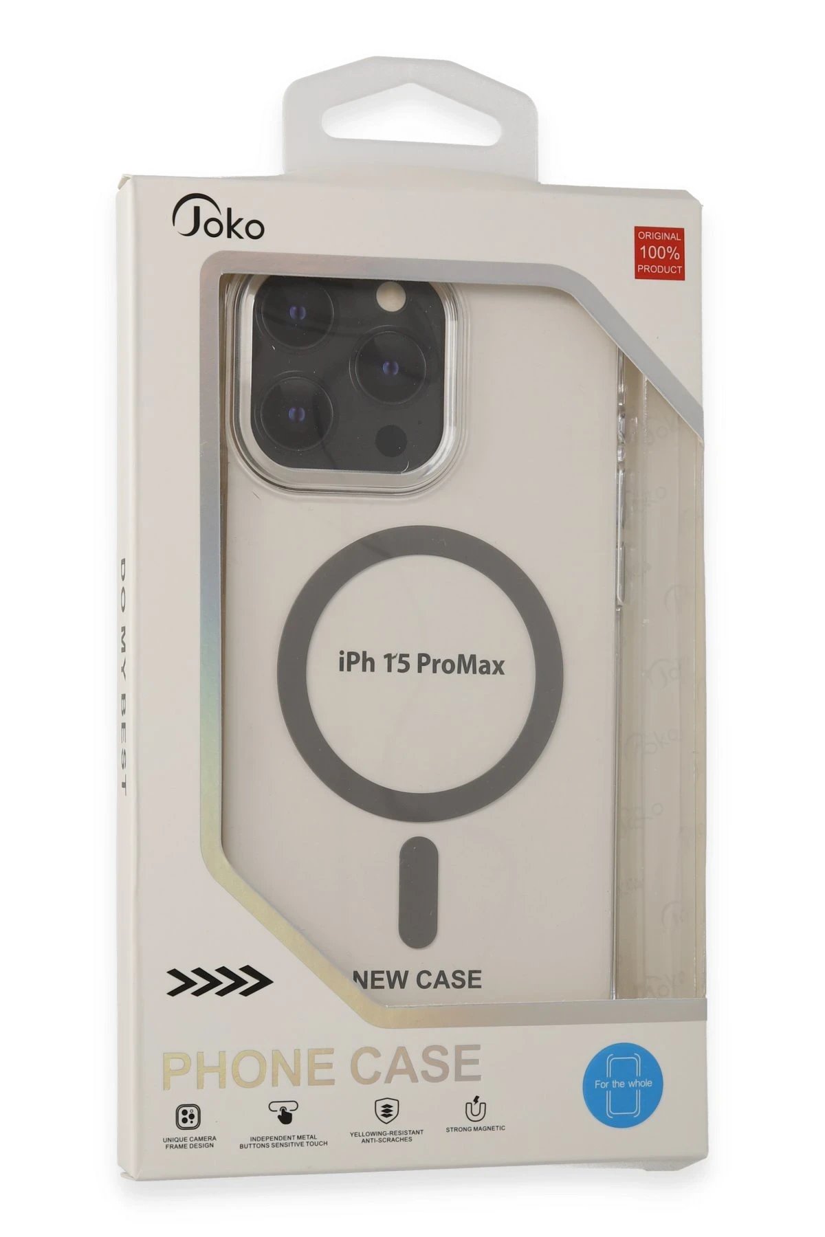 Joko iPhone 15 Pro Max Bubble Magsafe Kapak - Lacivert