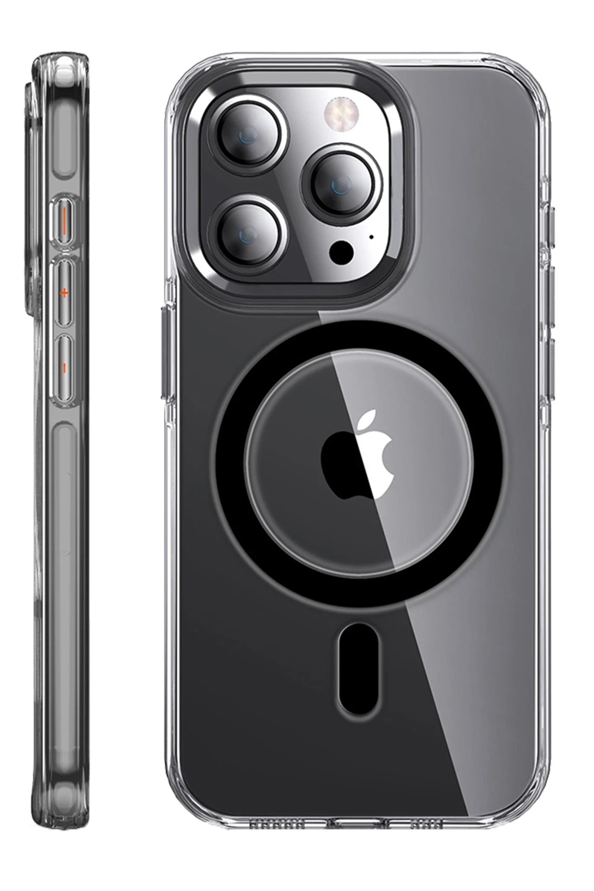 Joko iPhone 14 Pro Kılıf Crystal Magsafe Kapak - Siyah