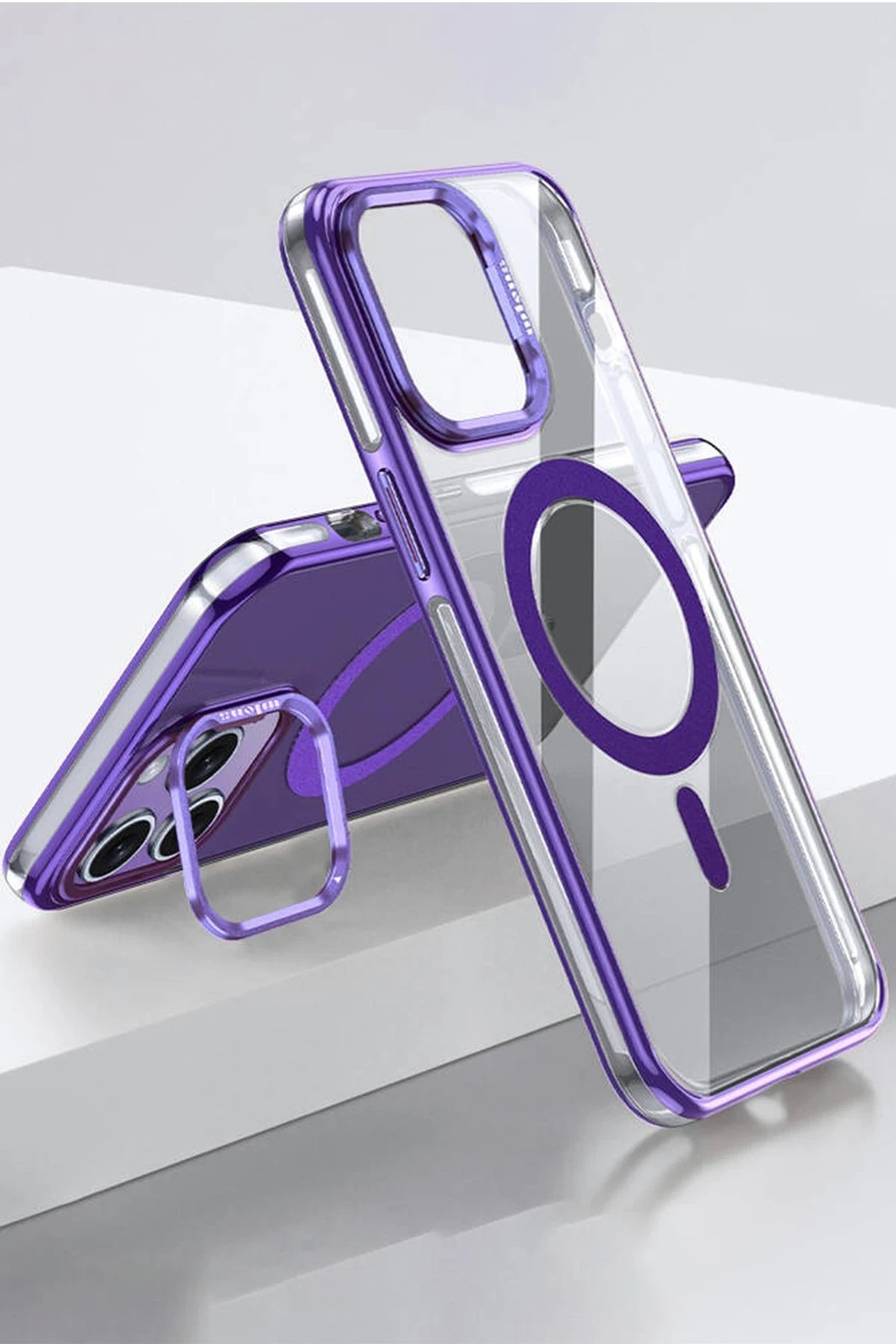 Joko iPhone 14 Pro Drop Magsafe Kapak - Derin Mor