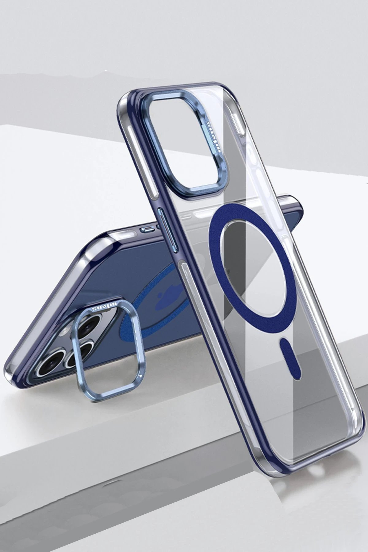 Joko iPhone 15 Pro Drop Magsafe Kapak - Lacivert