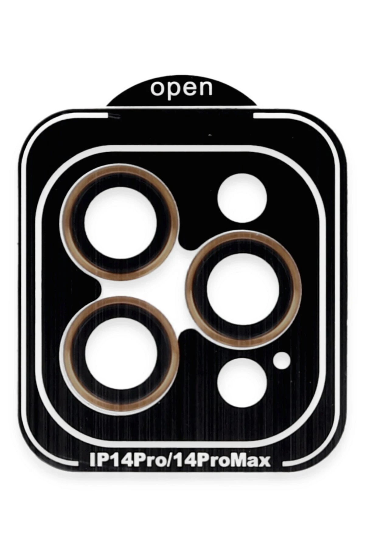 Joko iPhone 14 Pro Max PVD Metal Kamera Lens - Turuncu