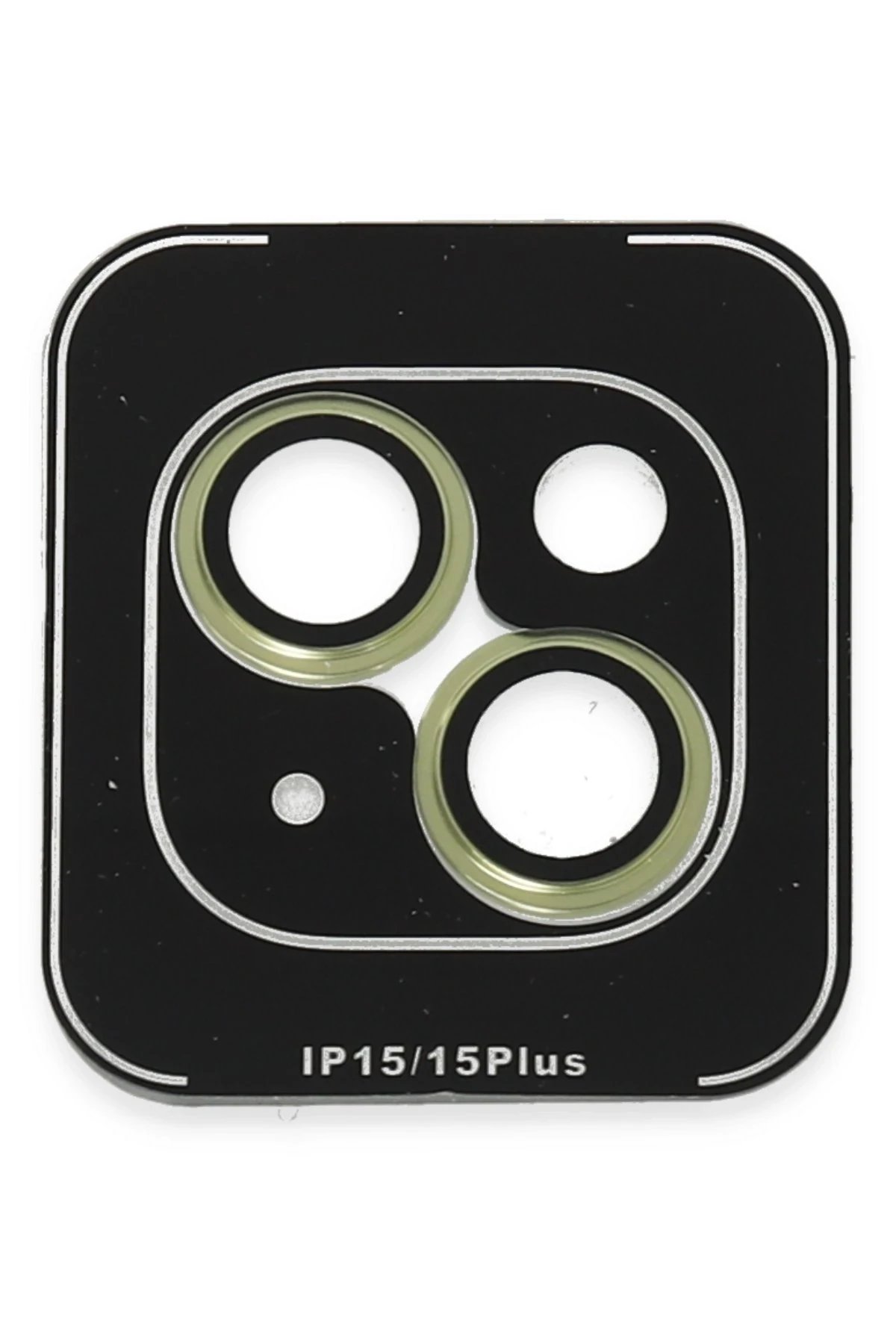 Joko iPhone 15 PVD Metal Kamera Lens - Sarı