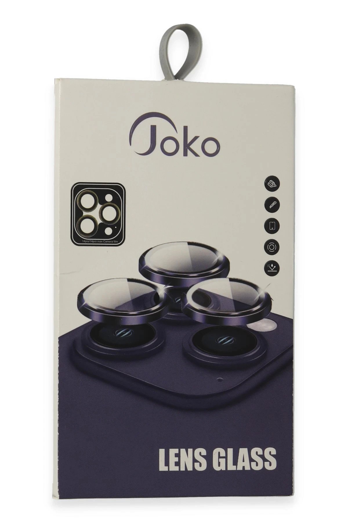 Joko iPhone 15 PVD Metal Kamera Lens - Sarı