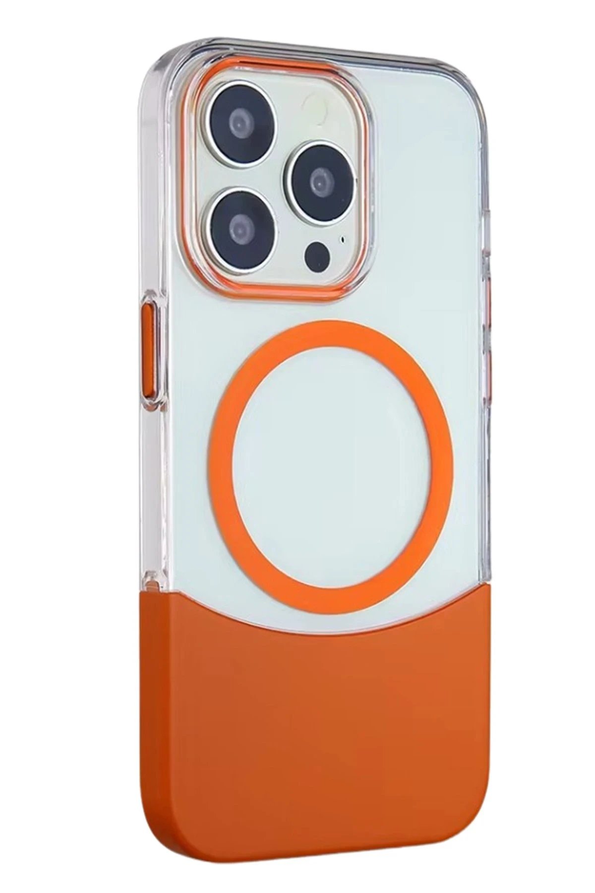 Joko iPhone 15 Pro PC Suit Magsafe Kapak - Turuncu