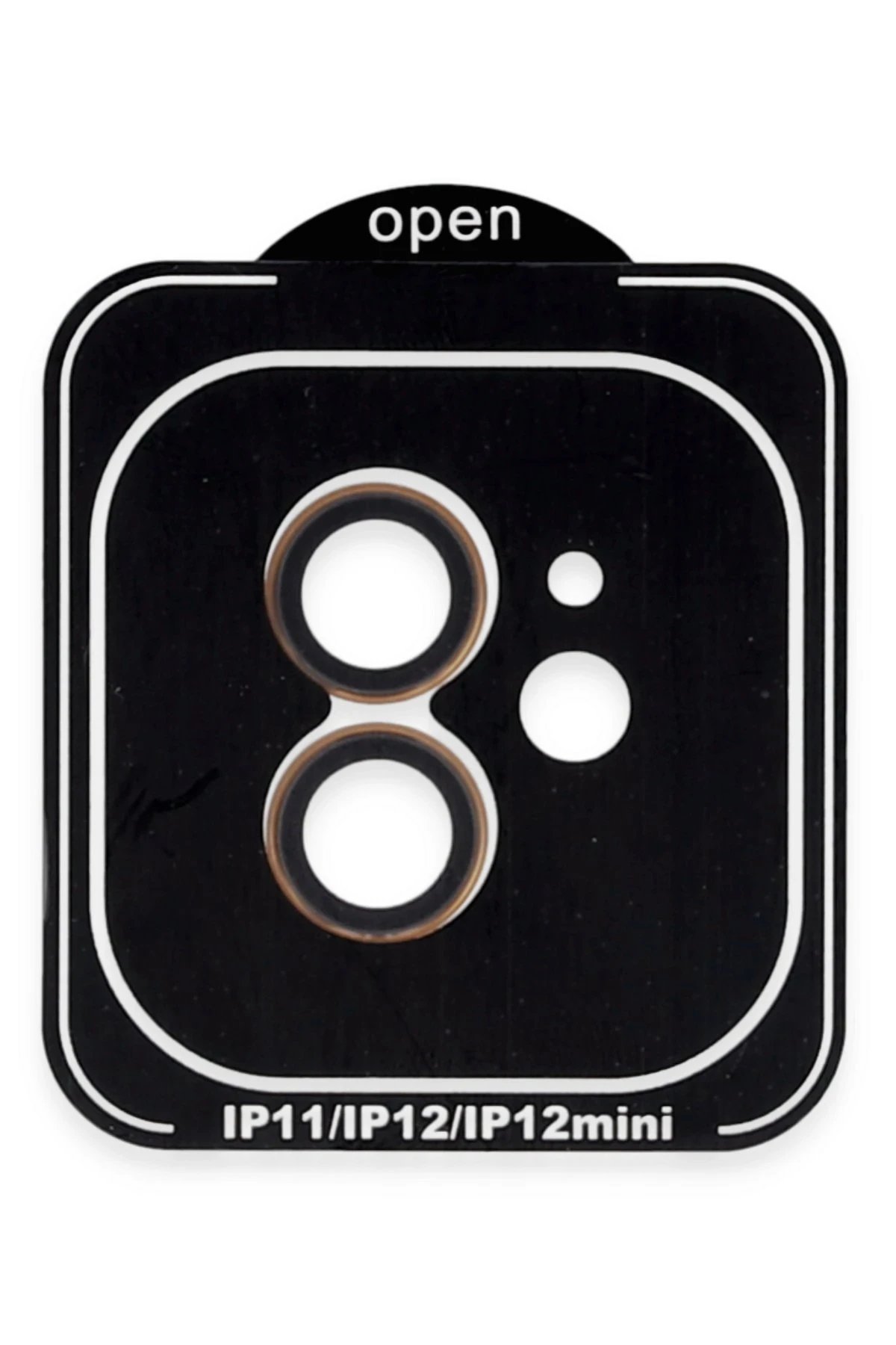 Joko iPhone 11 PVD Metal Kamera Lens - Turuncu