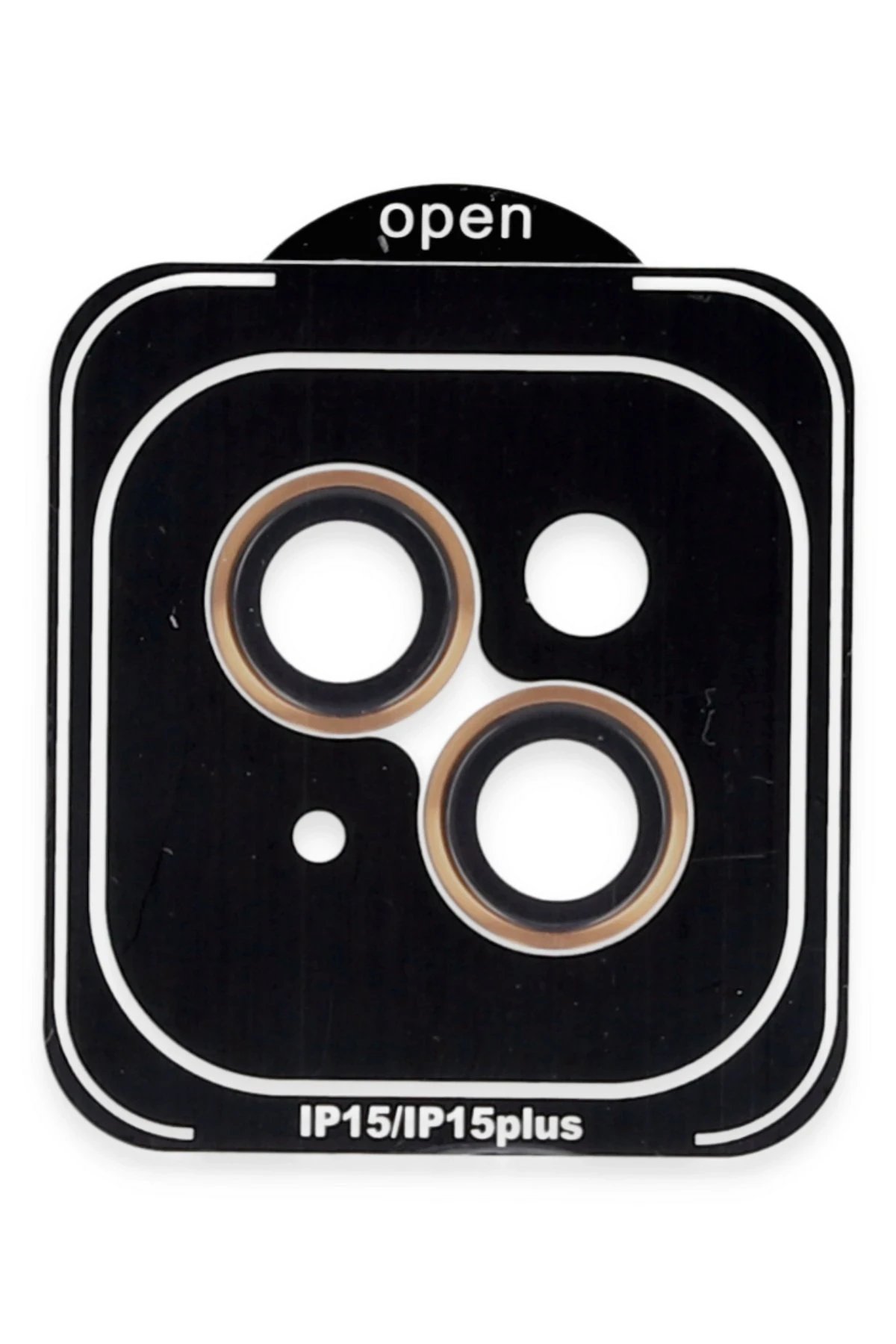 Joko iPhone 14 PVD Metal Kamera Lens - Turuncu