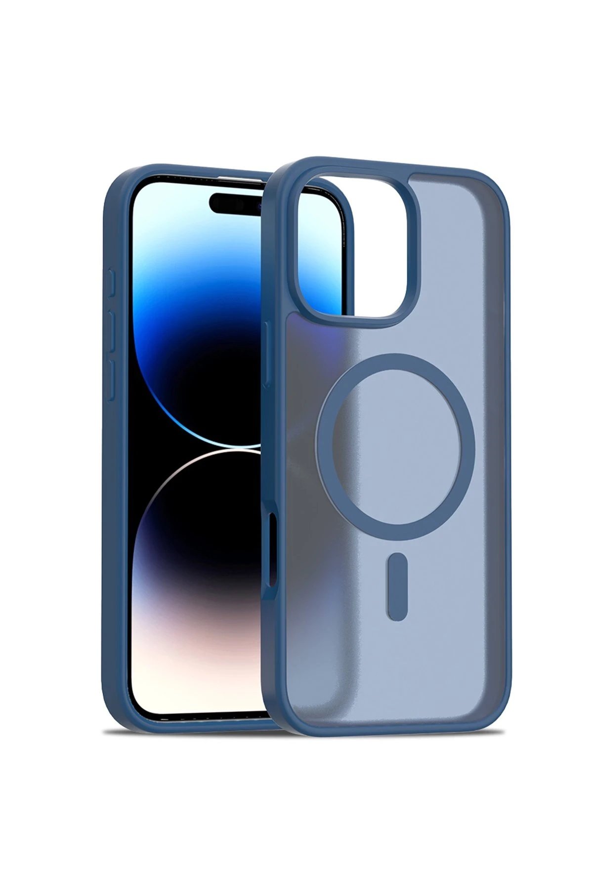 Joko iPhone 16 Pro Jota Magsafe Kapak - Lacivert