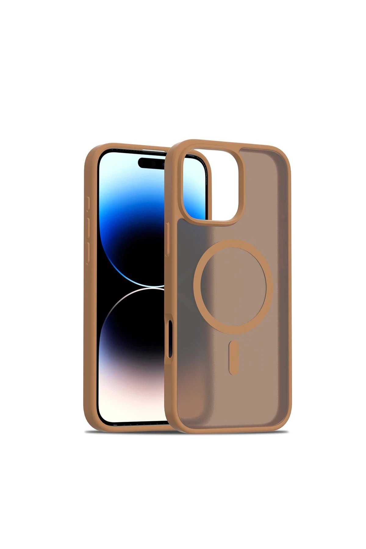 Joko iPhone 16 Pro Max Jota Magsafe Kapak - Kahverengi