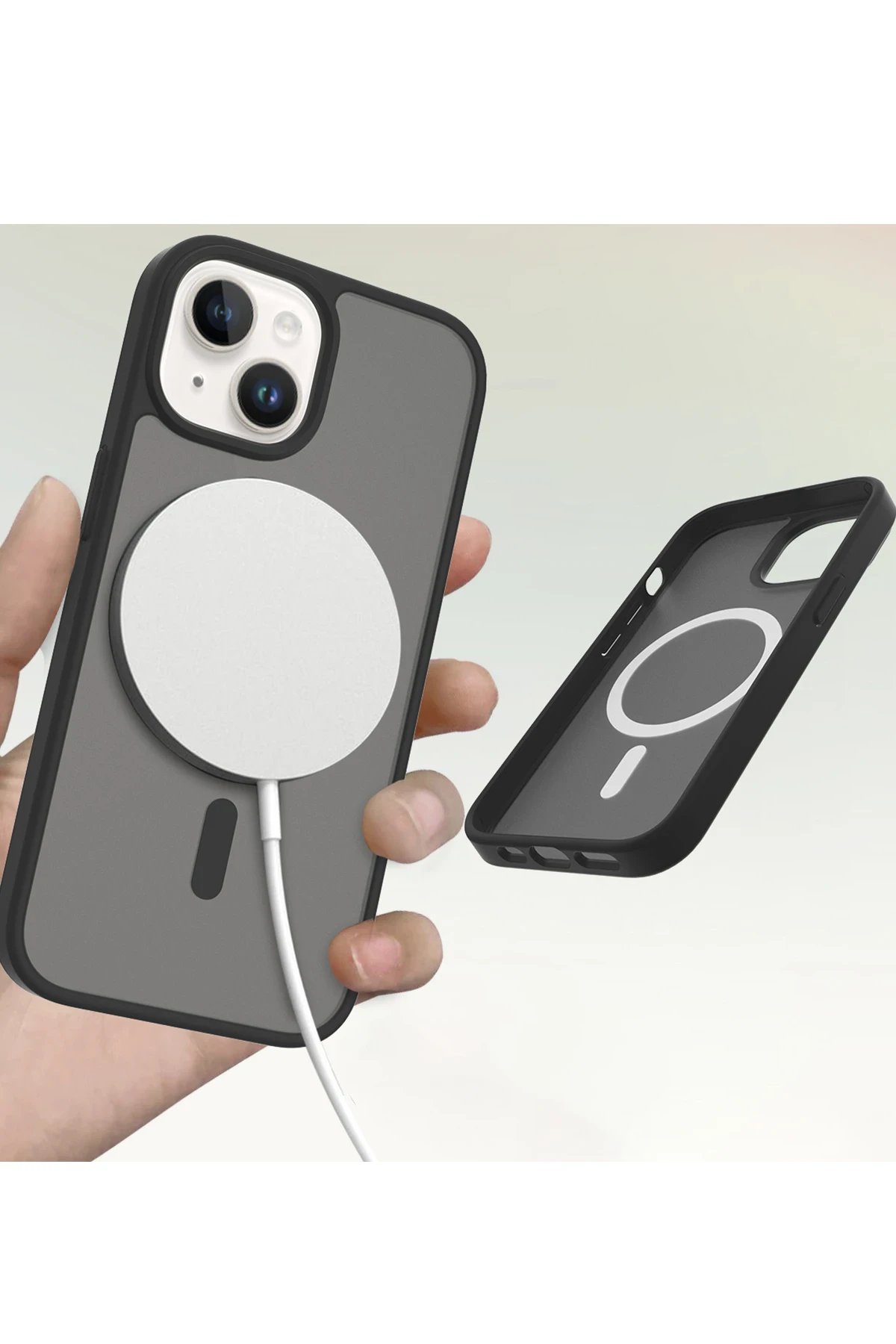 Joko iPhone 15 Jota Magsafe Kapak - Pudra