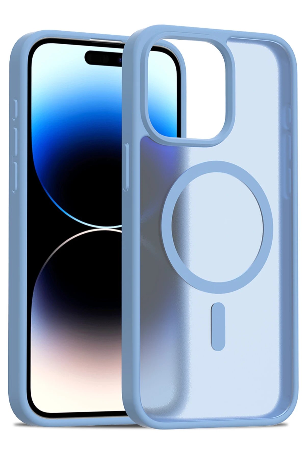 Joko iPhone 15 Pro Max Jota Magsafe Kapak - Açık Mavi