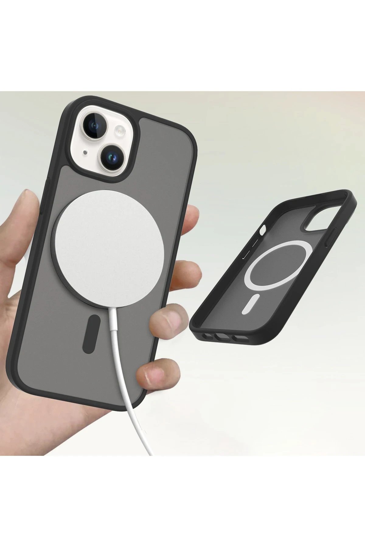 Joko iPhone 14 Jota Magsafe Kapak - Derin Mor