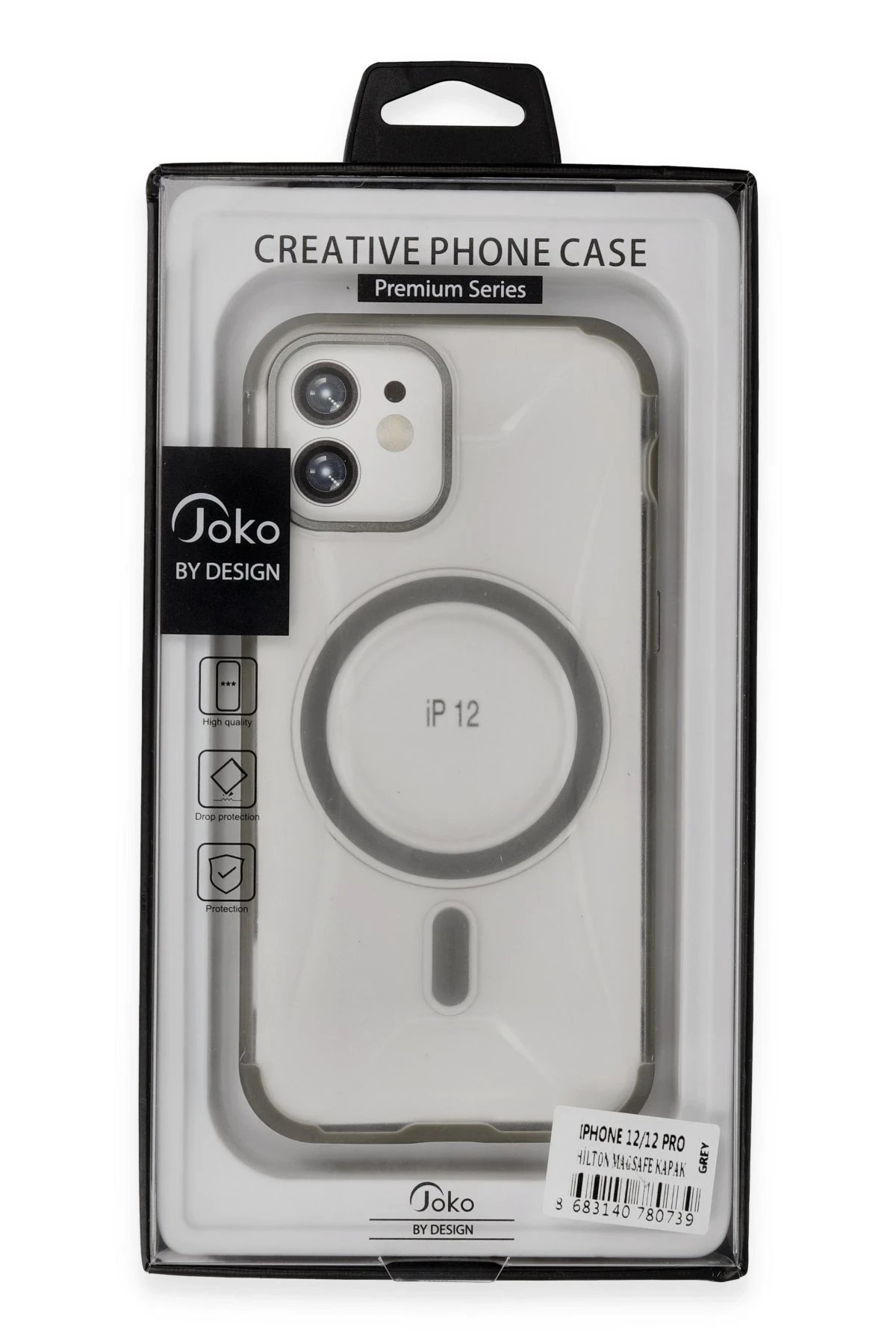 Joko iPhone 12 Hilton Magsafe Kapak - Siyah