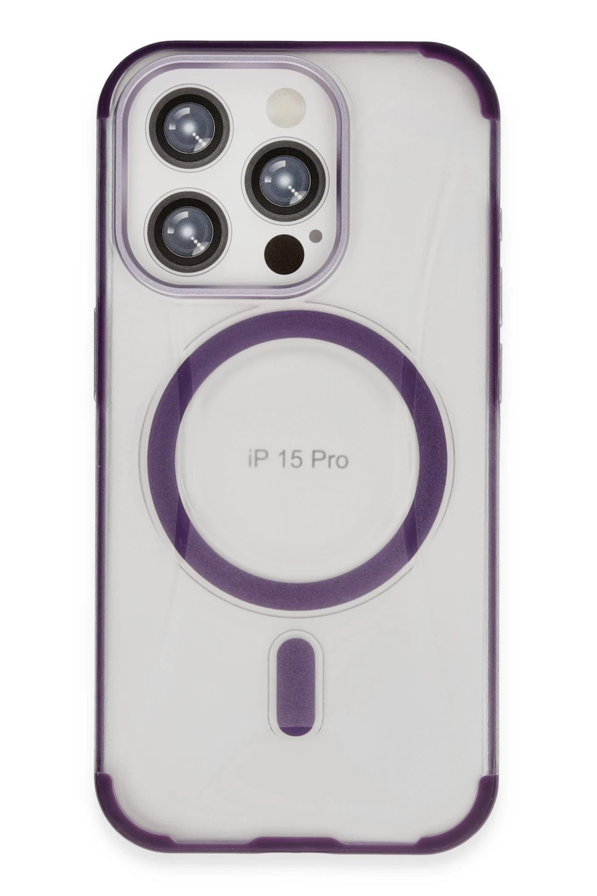 Joko iPhone 15 Pro Hilton Magsafe Kapak - Derin Mor