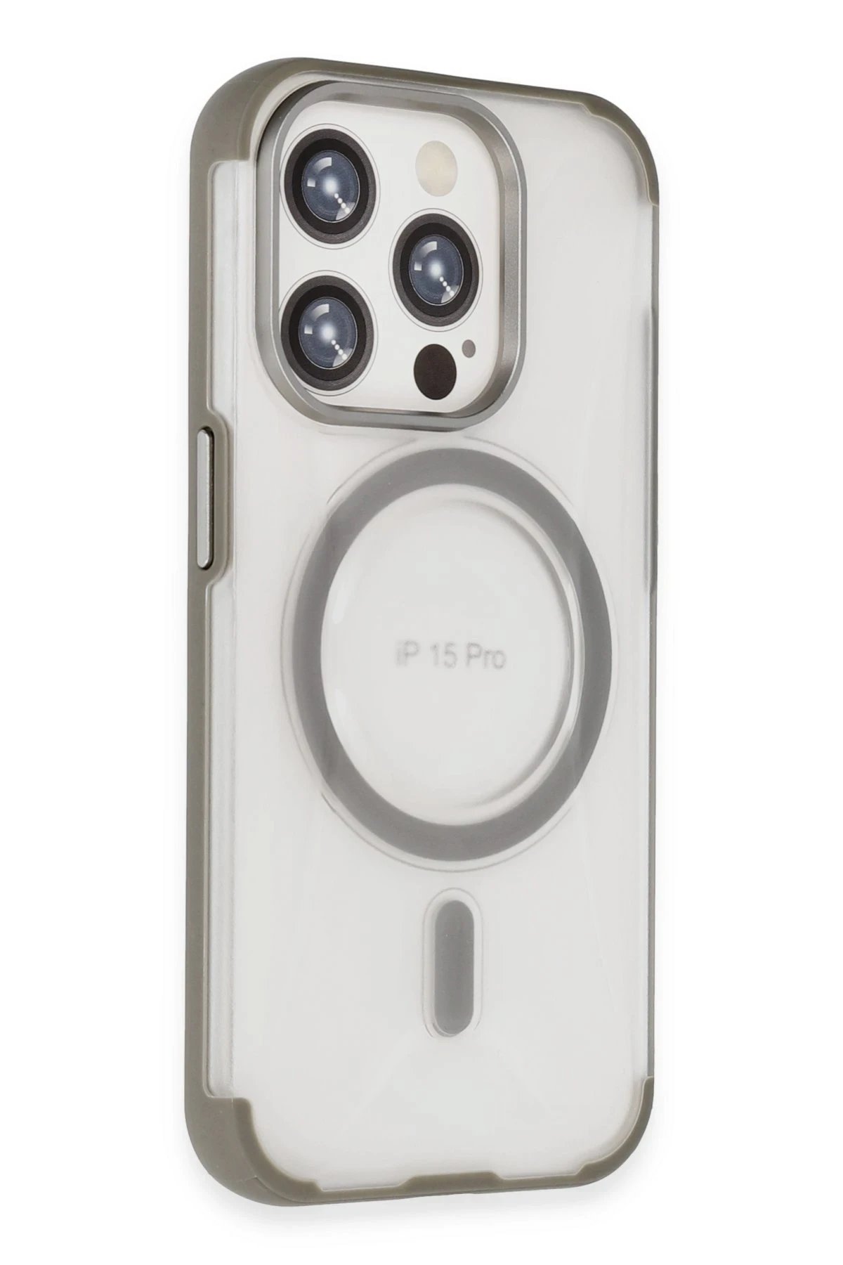 Joko iPhone 15 Pro Max Hilton Magsafe Kapak - Titan Gri