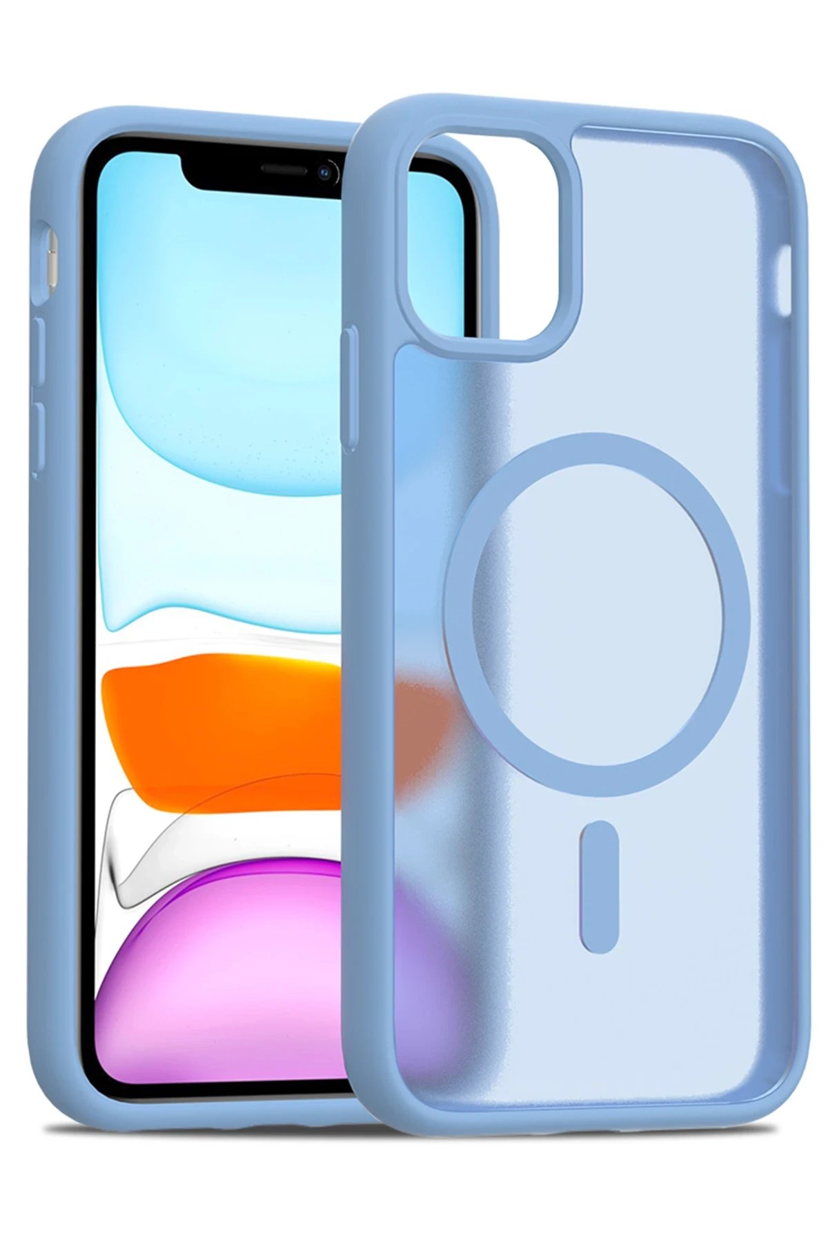 Joko iPhone 11 Jota Magsafe Kapak - Açık Mavi