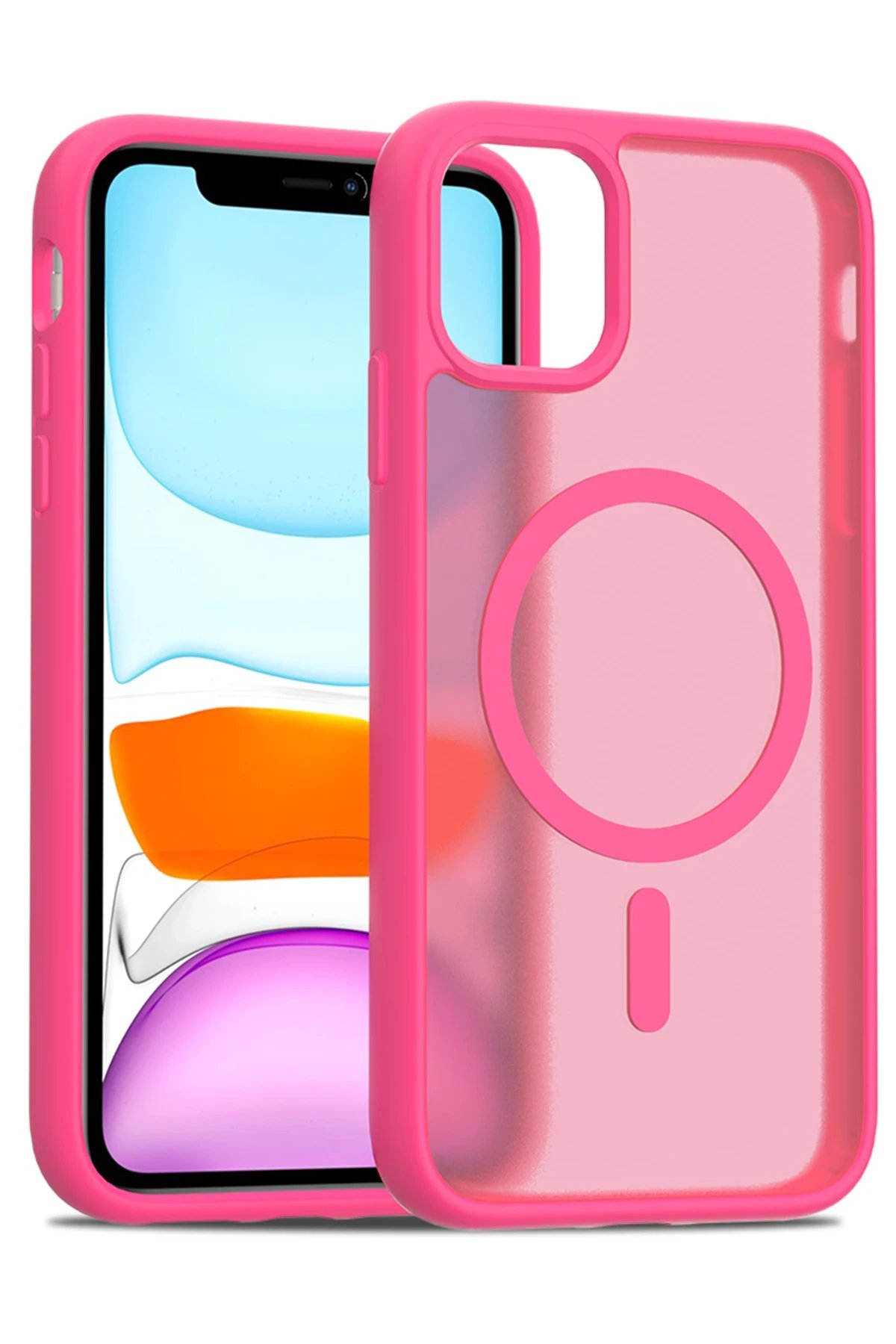 Joko iPhone 11 Jota Magsafe Kapak - Rose