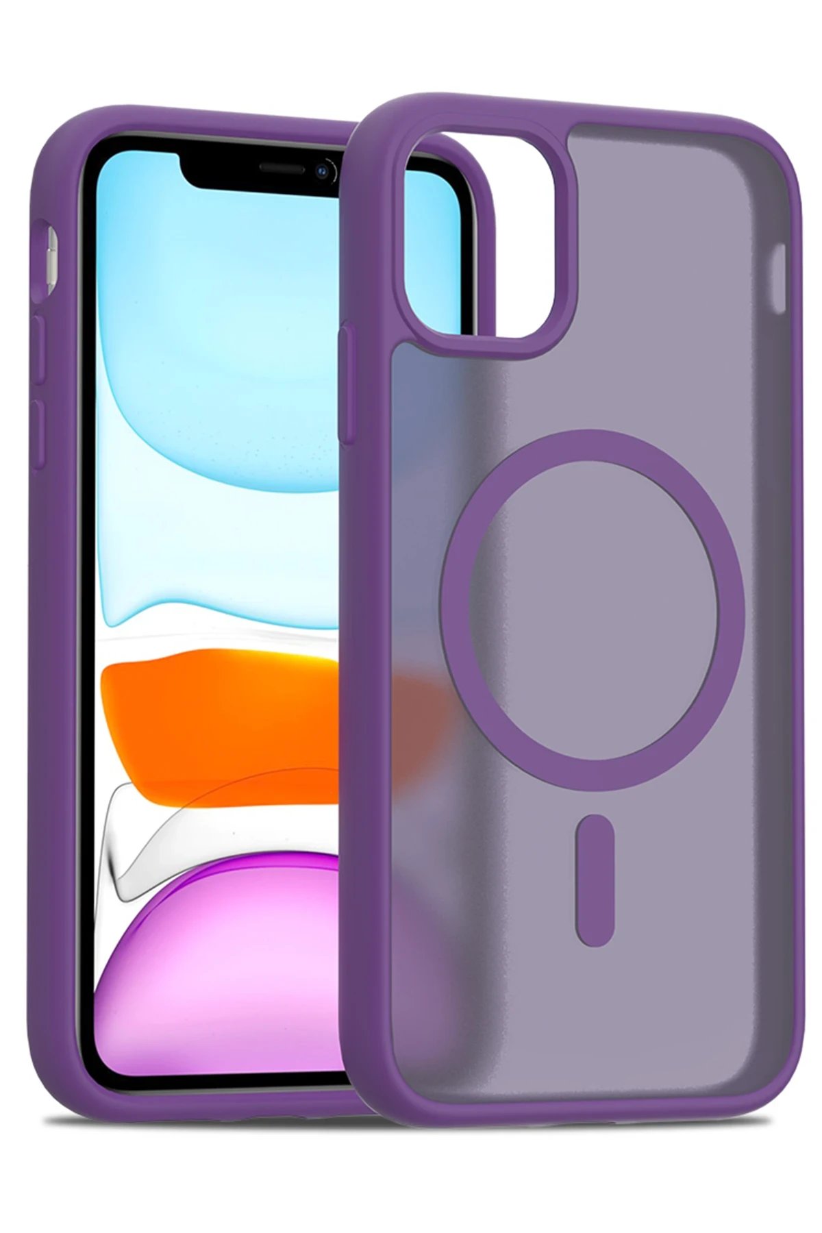 Joko iPhone 11 Pro Max Jota Magsafe Kapak - Derin Mor