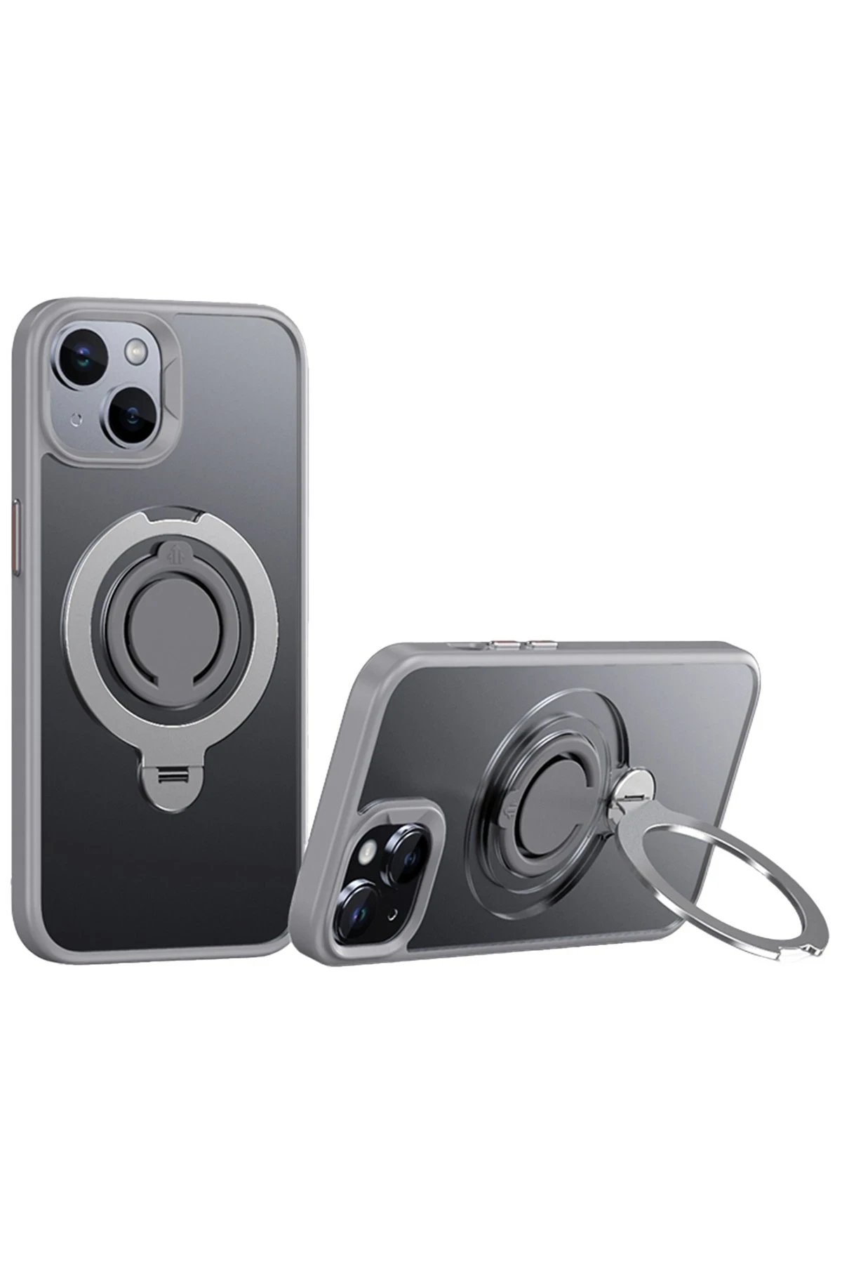 Joko iPhone 15 Avatar 360 Dönen Magsafe Kapak - Titan Gri