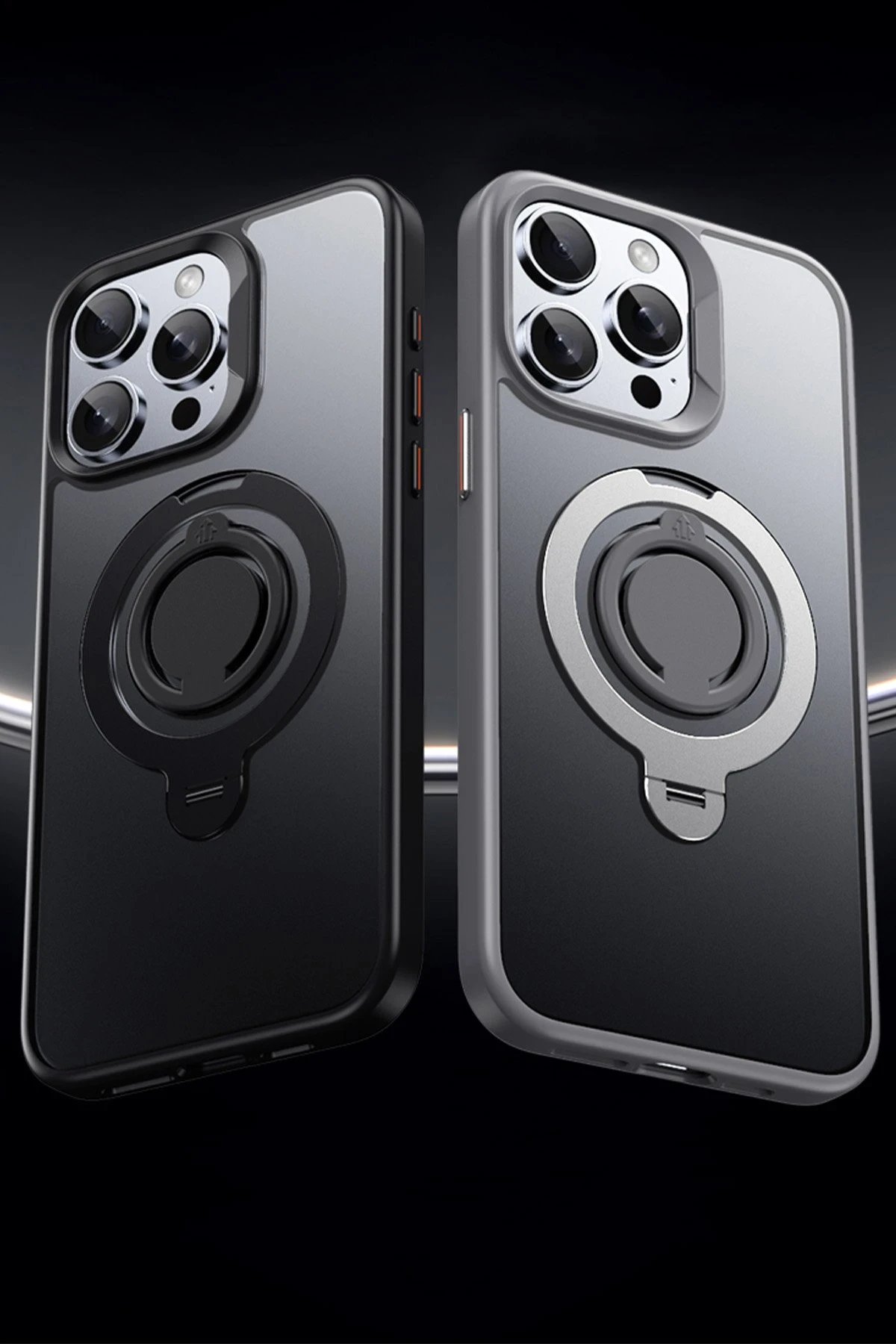 Joko iPhone 16 Avatar 360 Dönen Magsafe Kapak - Lacivert