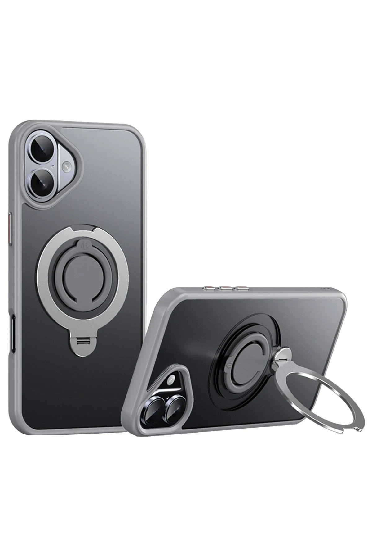 Joko iPhone 16 Plus Avatar 360 Dönen Magsafe Kapak - Titan Gri