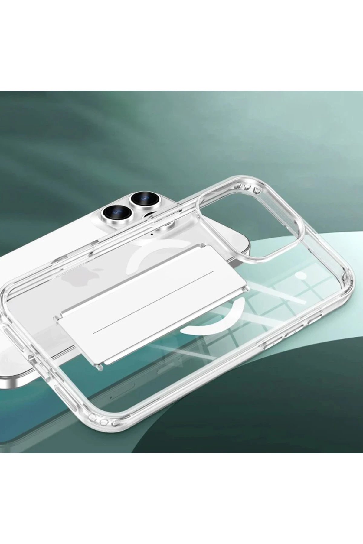 Joko iPhone 16 Pro Max Kılıf Alfa Magsafe Standlı Kapak - Siyah