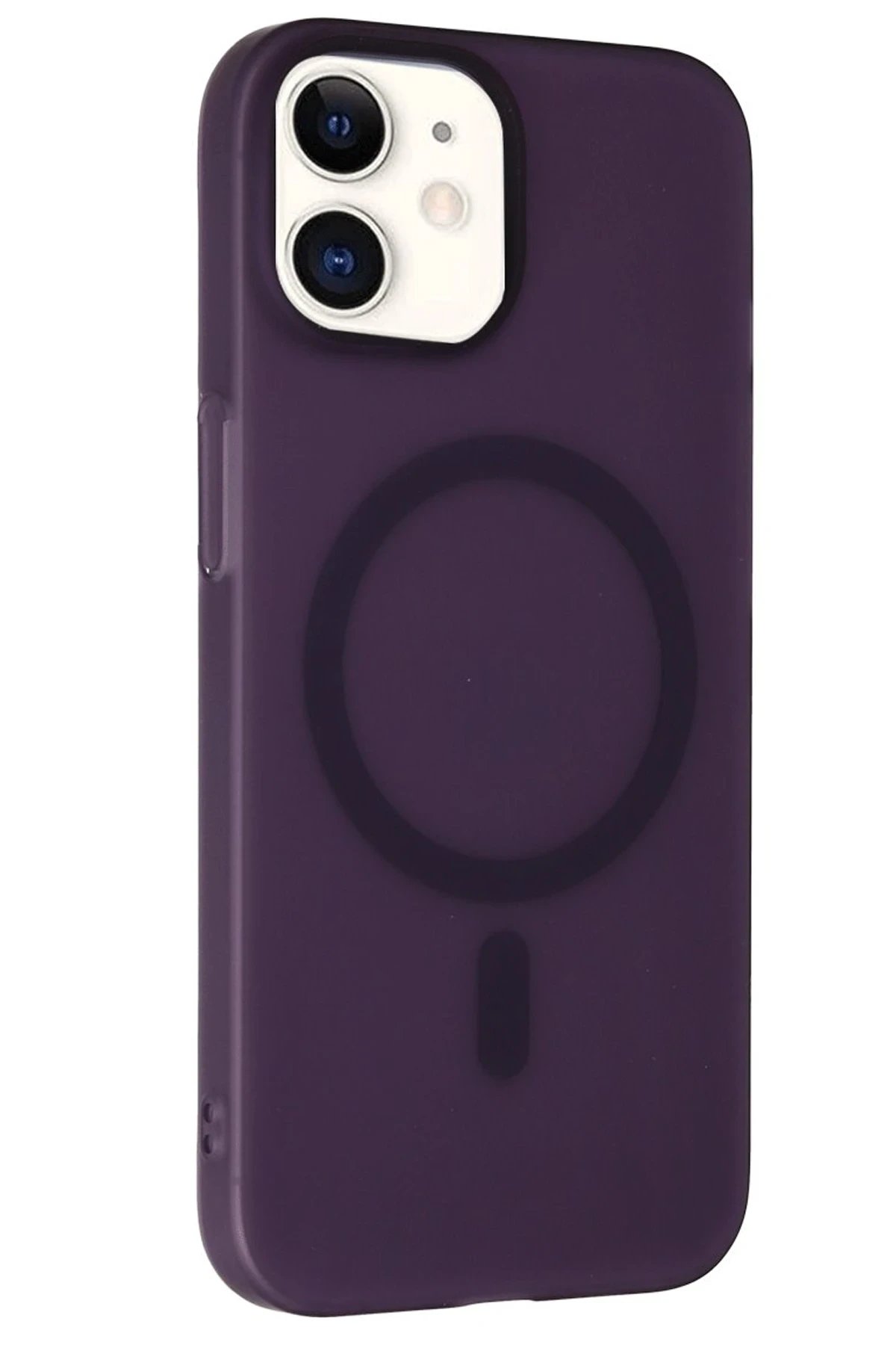 Joko iPhone 12 Tuna PC Slim Magsafe Kapak - Derin Mor