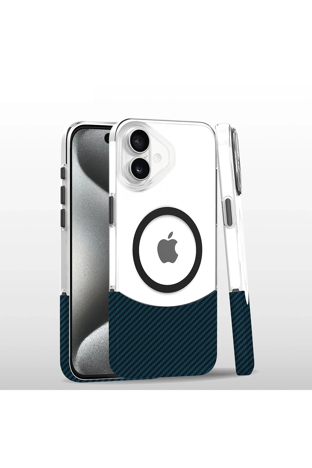 Joko iPhone 16 Plus Carbon Puzzle Magsafe Kapak - Yeşil