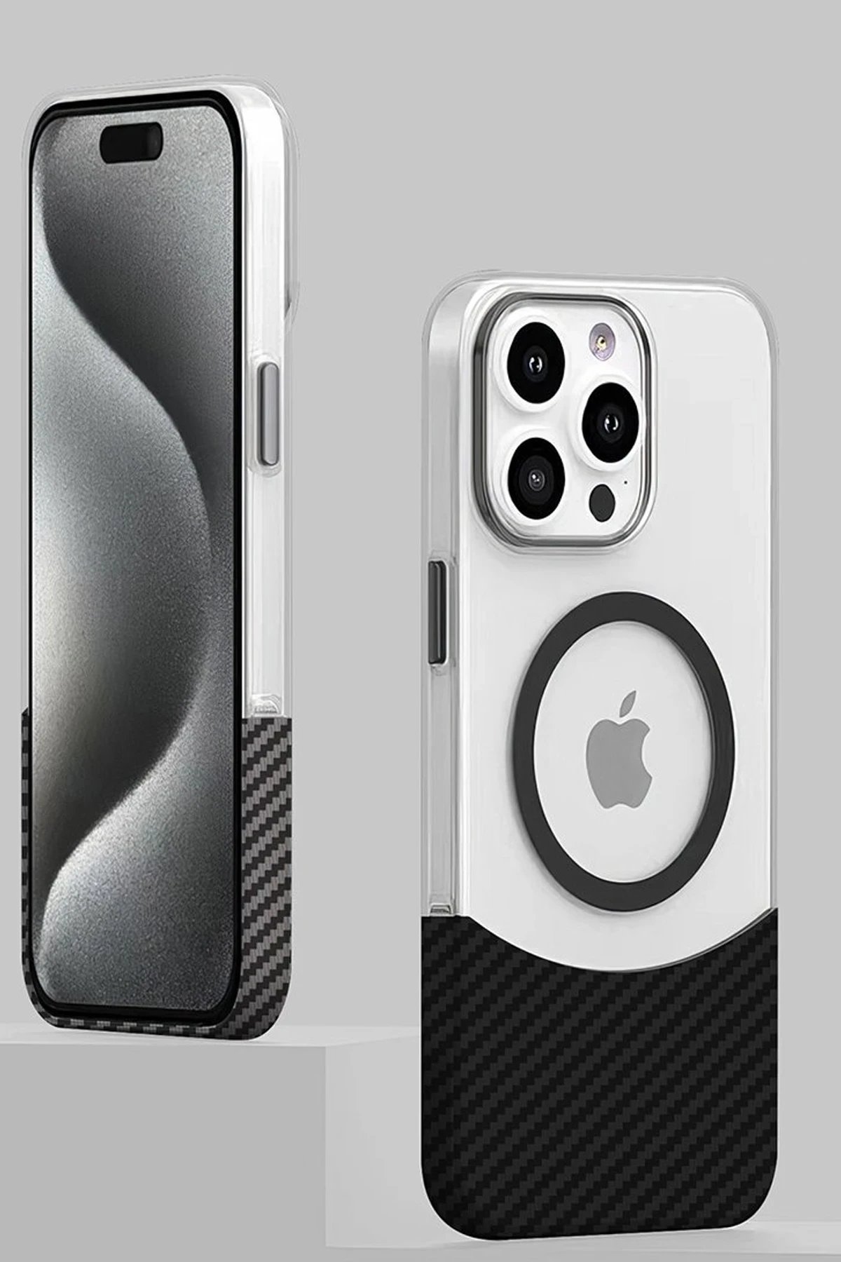 Joko iPhone 16 Pro Carbon Puzzle Magsafe Kapak - Desert