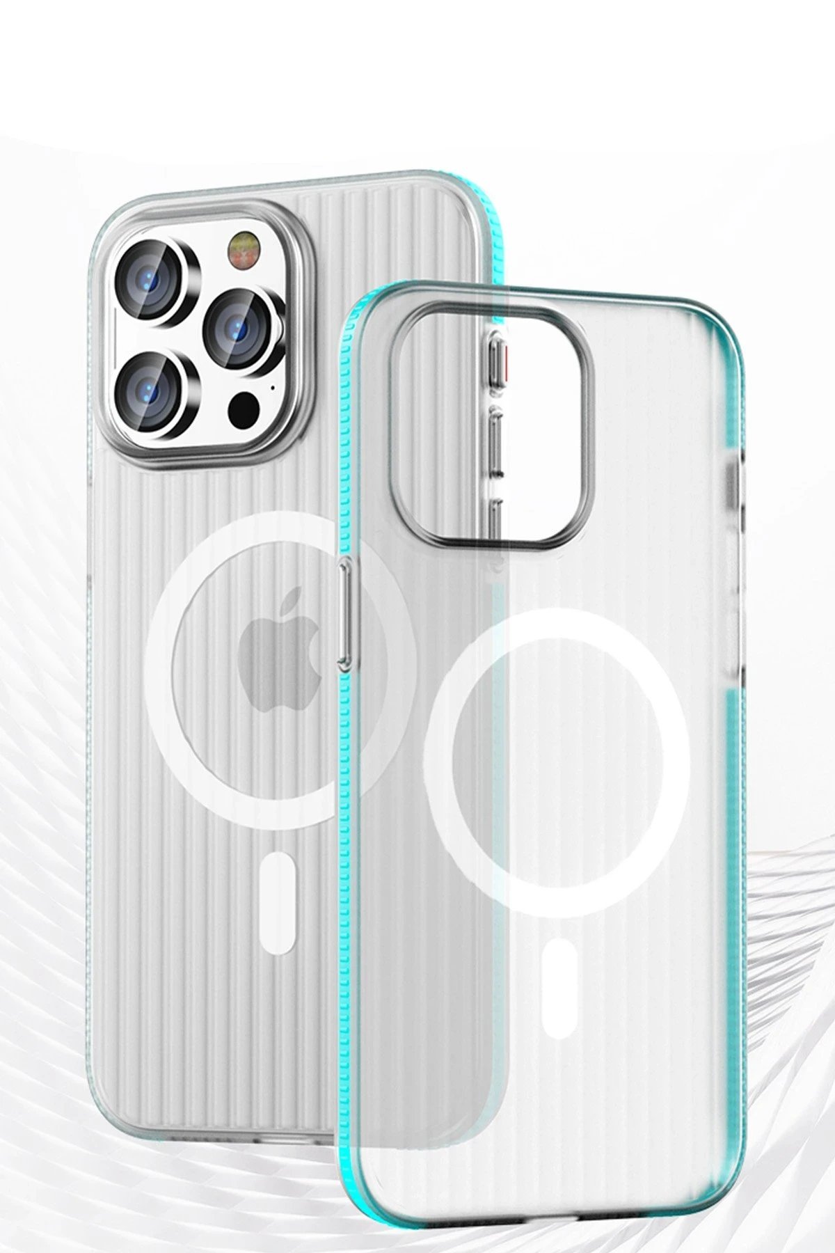 Joko iPhone 16 Pro Max Line Magsafe Kapak - Mavi