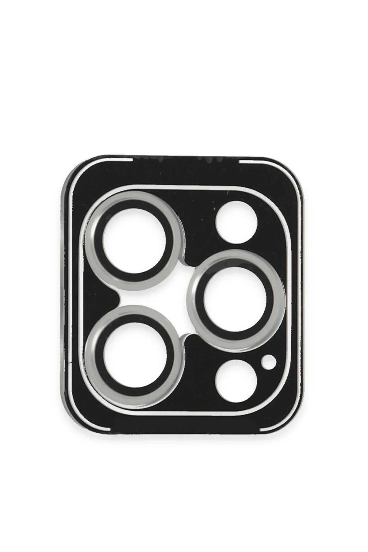 Joko iPhone 16 Pro Max PVD Metal Kamera Lens - Gümüş