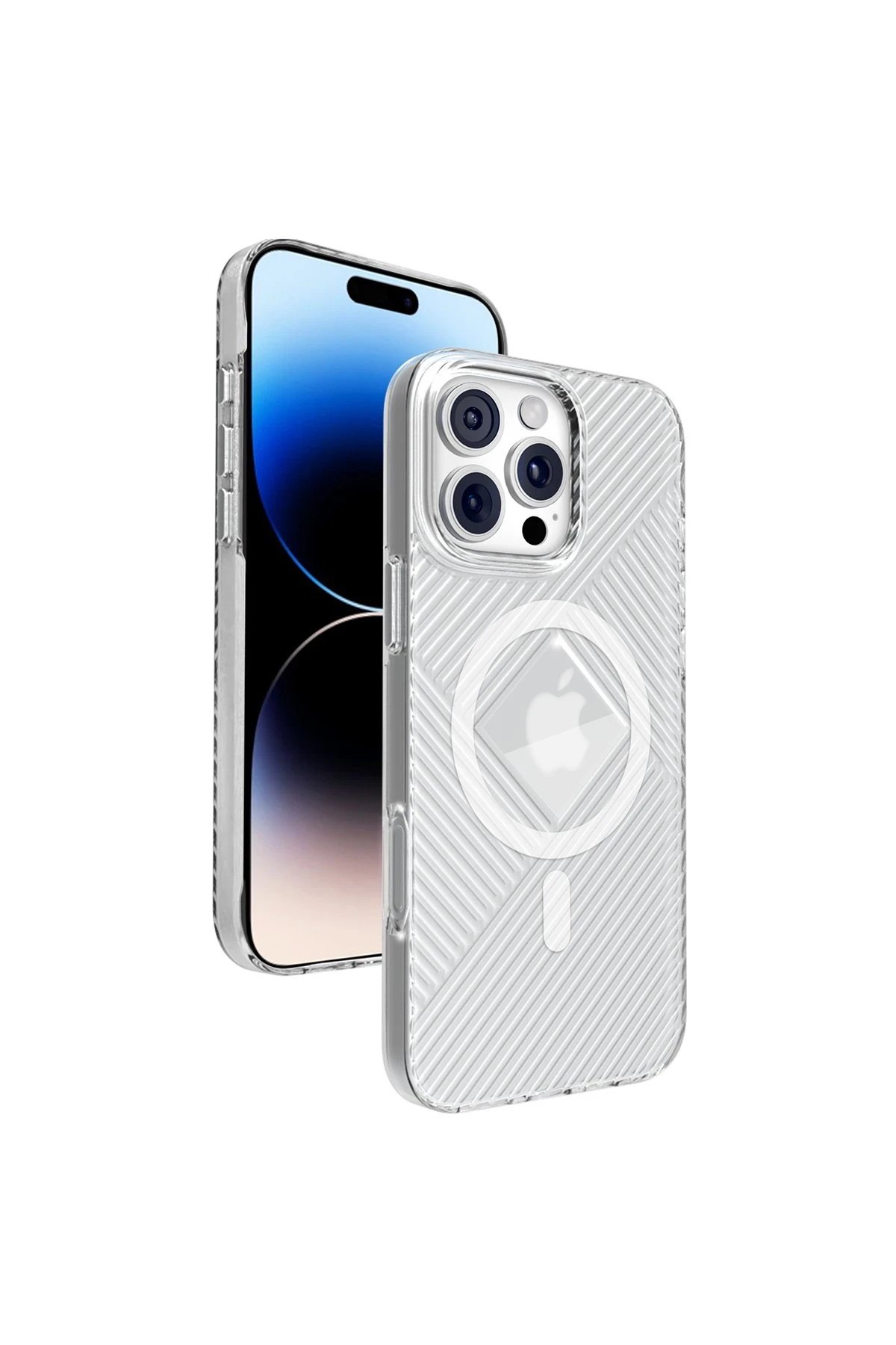 Joko iPhone 16 Pro Max Stella PC Sert Magsafe Kılıf - Şeffaf