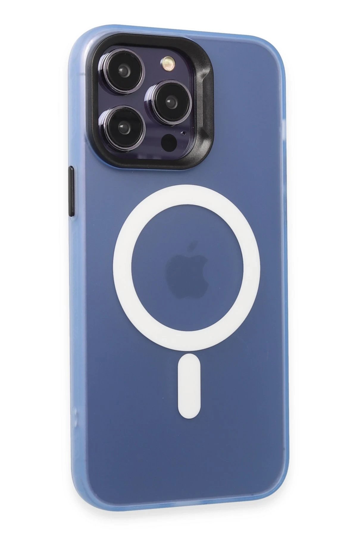 Joko iPhone 15 Pro Max Kılıf Mateks Magsafe Kapak - Sierra Blue