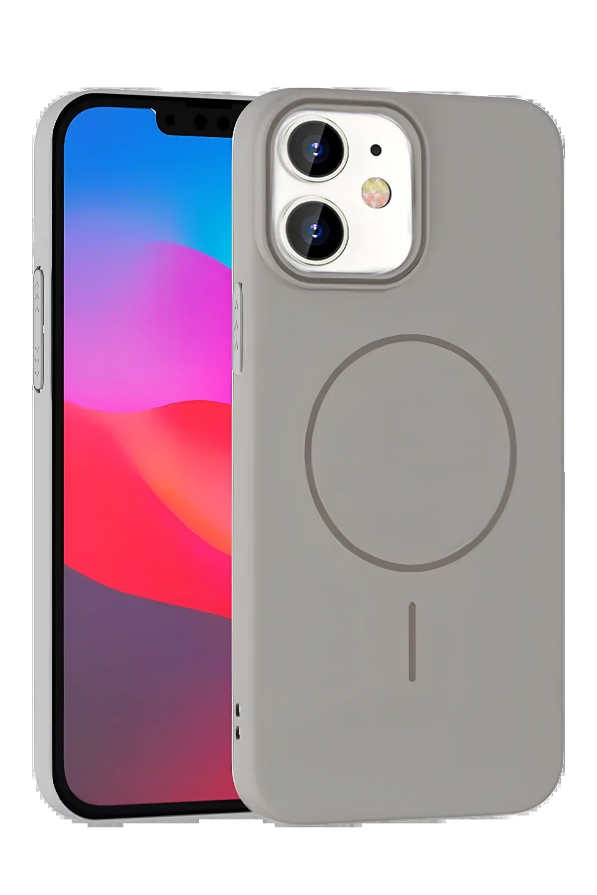 Joko iPhone 11 Broş Magsafe Kapak - Titan Gri